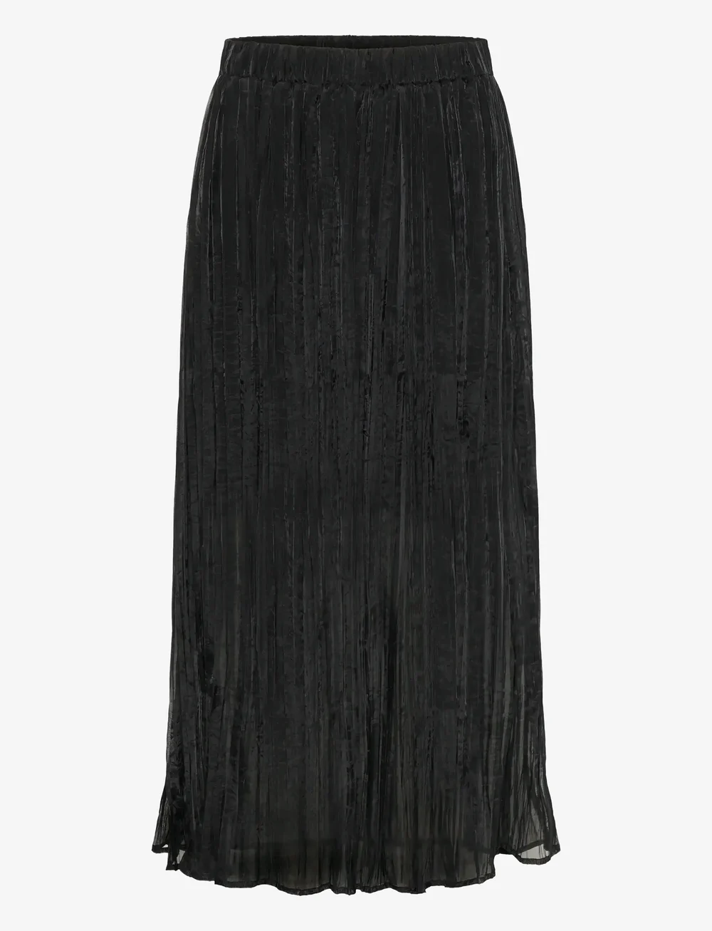 Kaffe - KApery Skirt - plisserede nederdele - black deep - 1