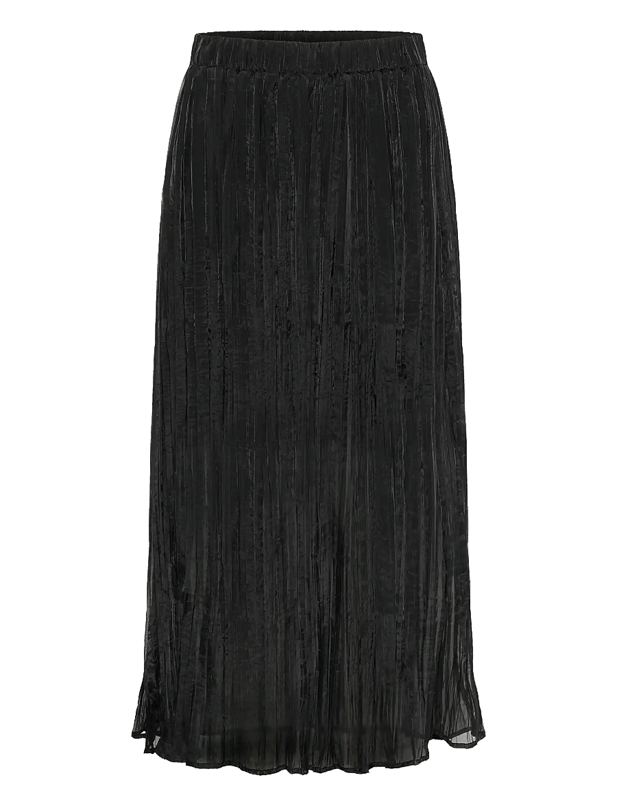 Kaffe - KApery Skirt - plisserade kjolar - black deep - 1