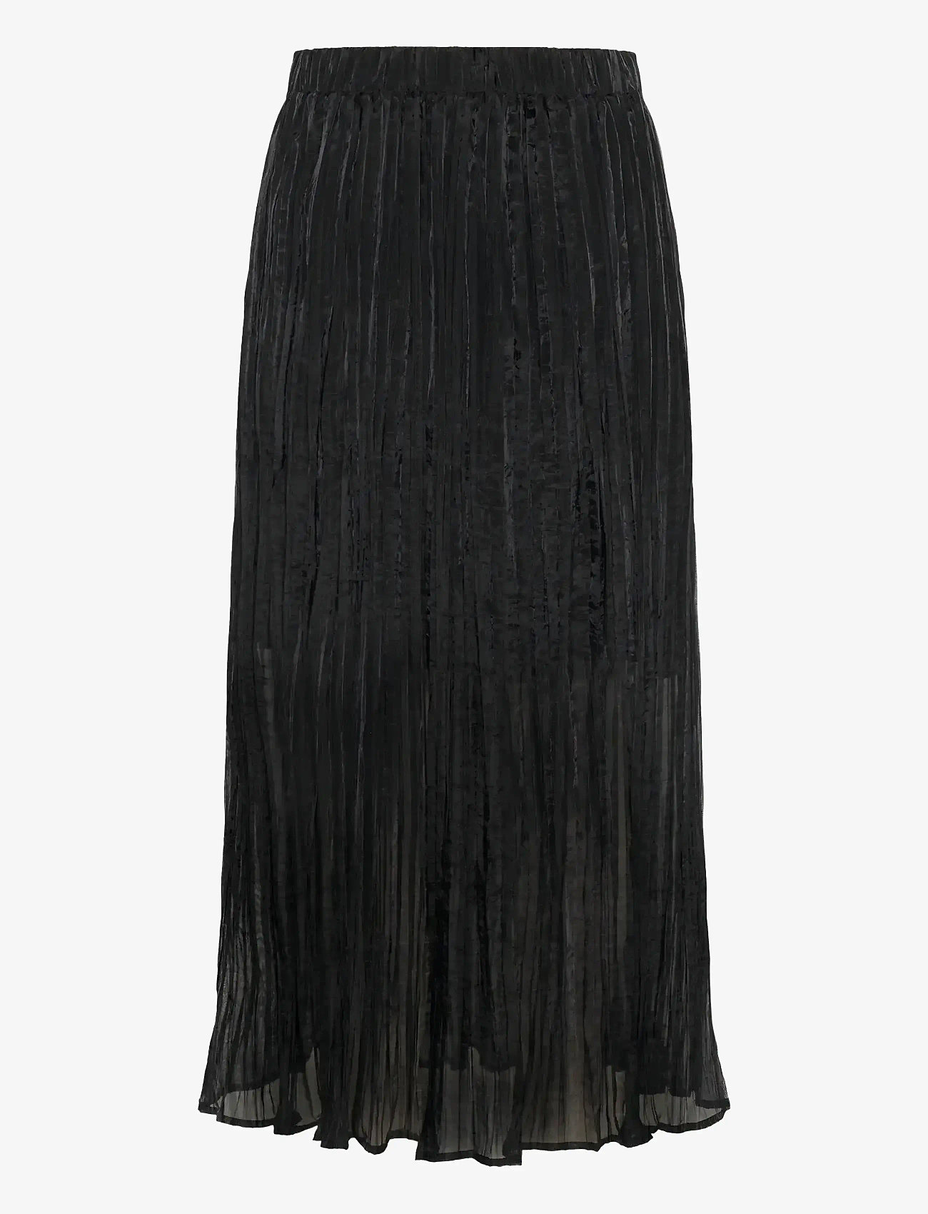 Kaffe - KApery Skirt - faltenröcke - black deep - 2