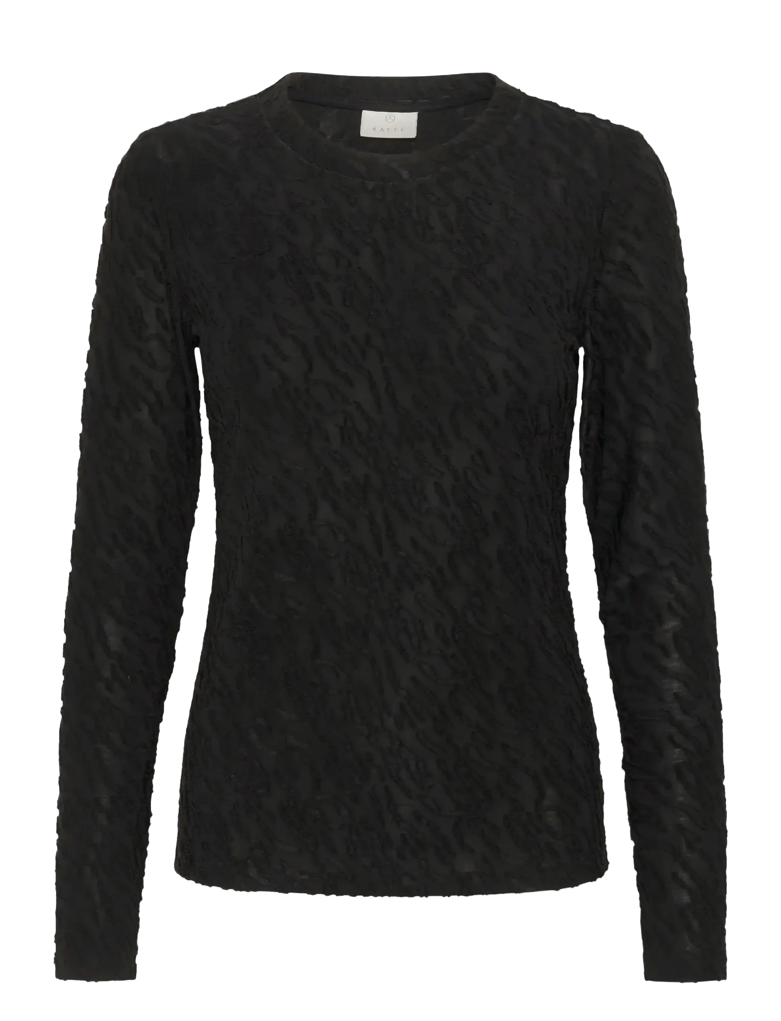 Kaffe KAzeverina T-Shirt - Transitional Layering - BLACK DEEP / black
