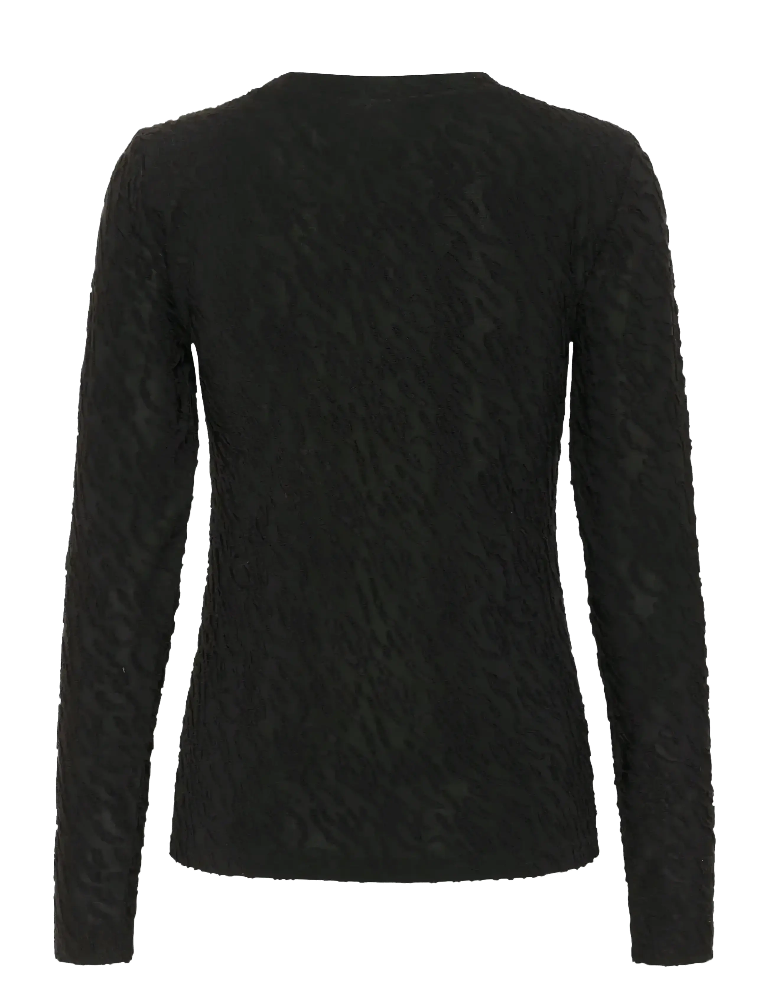 Kaffe - KAzeverina T-Shirt - langärmlige tops - black deep - 2