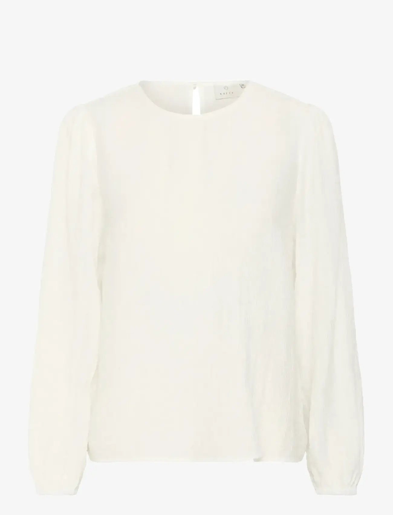 Kaffe - KAvivy Blouse - langärmlige blusen - chalk - 0