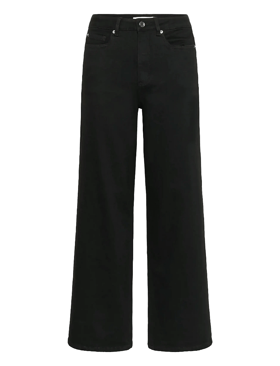 Kaffe - KAmeadow HW Reg Fit Jeans - gerade jeans - black deep - 1