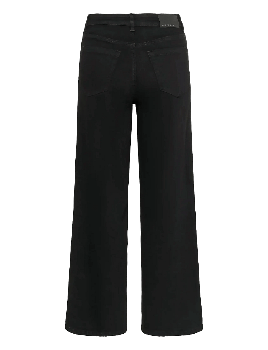 Kaffe - KAmeadow HW Reg Fit Jeans - gerade jeans - black deep - 2