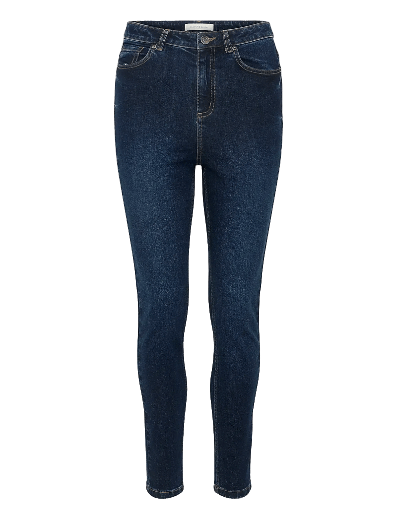 Kaffe - KAwillow HW Slim Fit Jeans - slim fit jeans - dark blue denim - 1