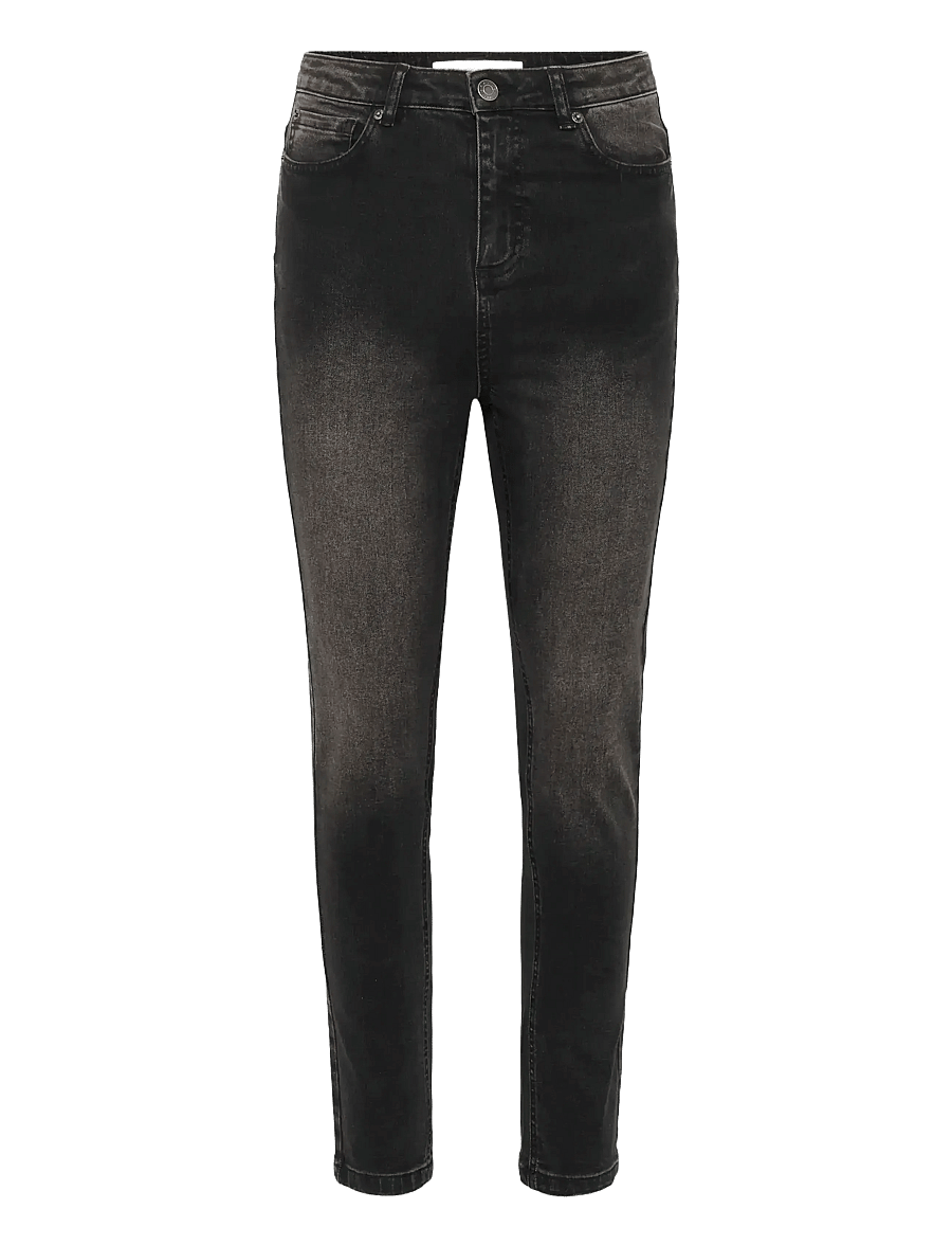 Kaffe - KAwillow HW Slim Fit Jeans - slim fit jeans - dark grey wash - 1