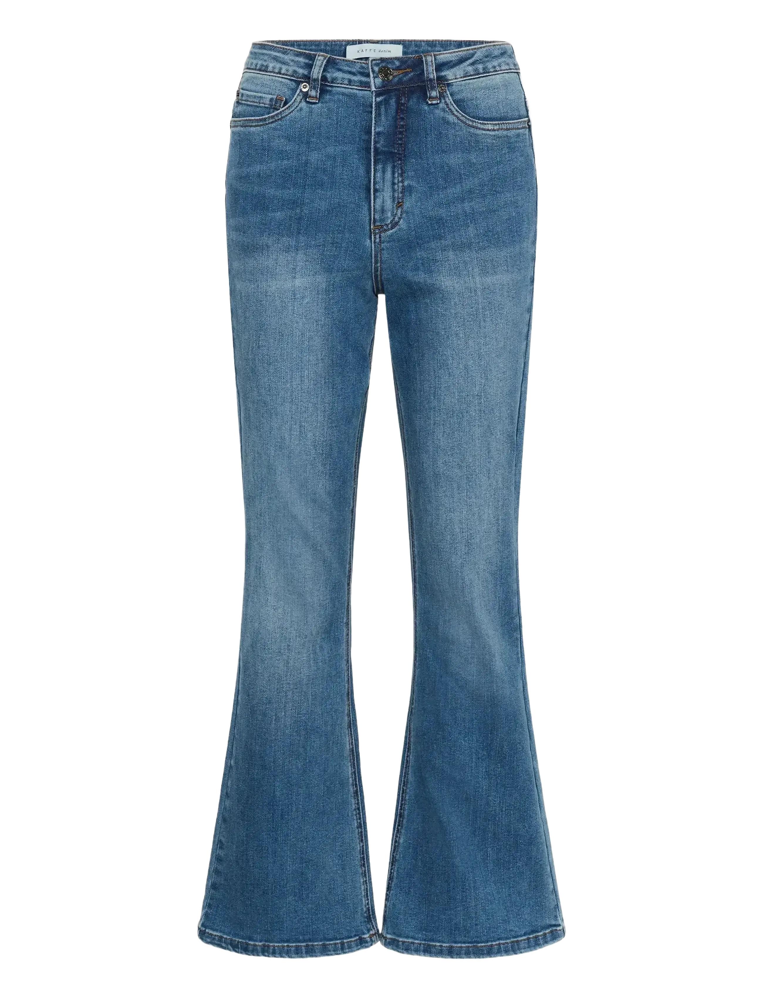 Kaffe KAforest HW 1Slim Fit Jeans - Jeansmode - MEDIUM BLUE DENIM / blue