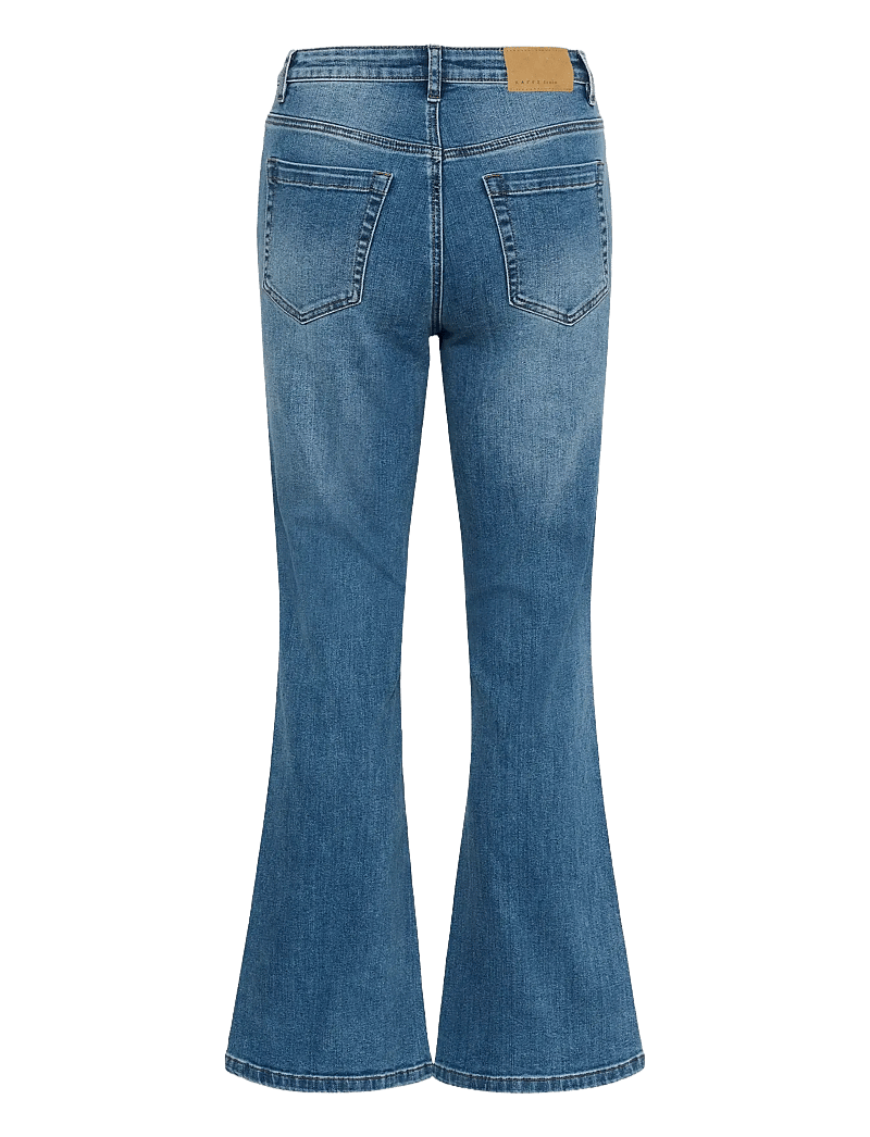Kaffe - KAforest HW 1Slim Fit Jeans - utsvängda jeans - medium blue denim - 2