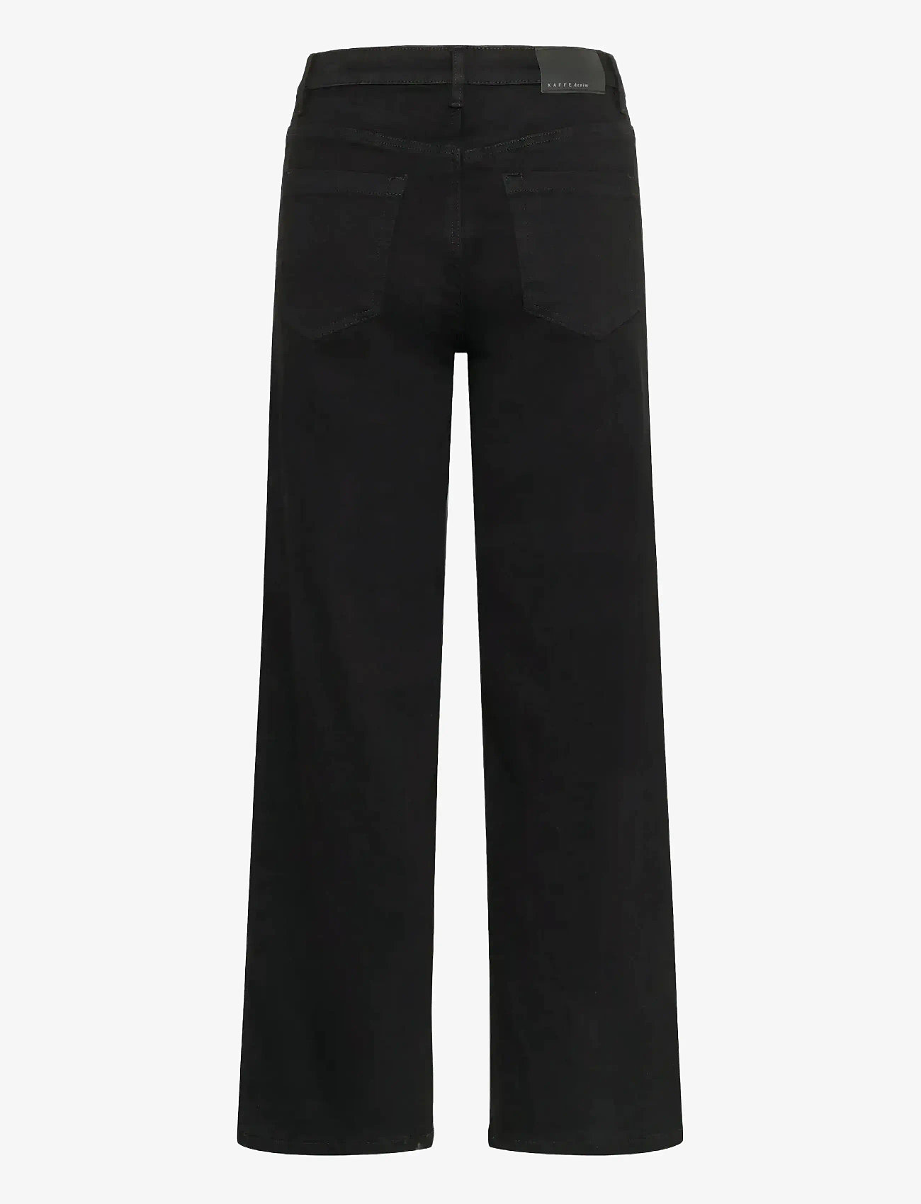 Kaffe - KAbrook HW Reg Fit Jeans - straight jeans - black deep - 2