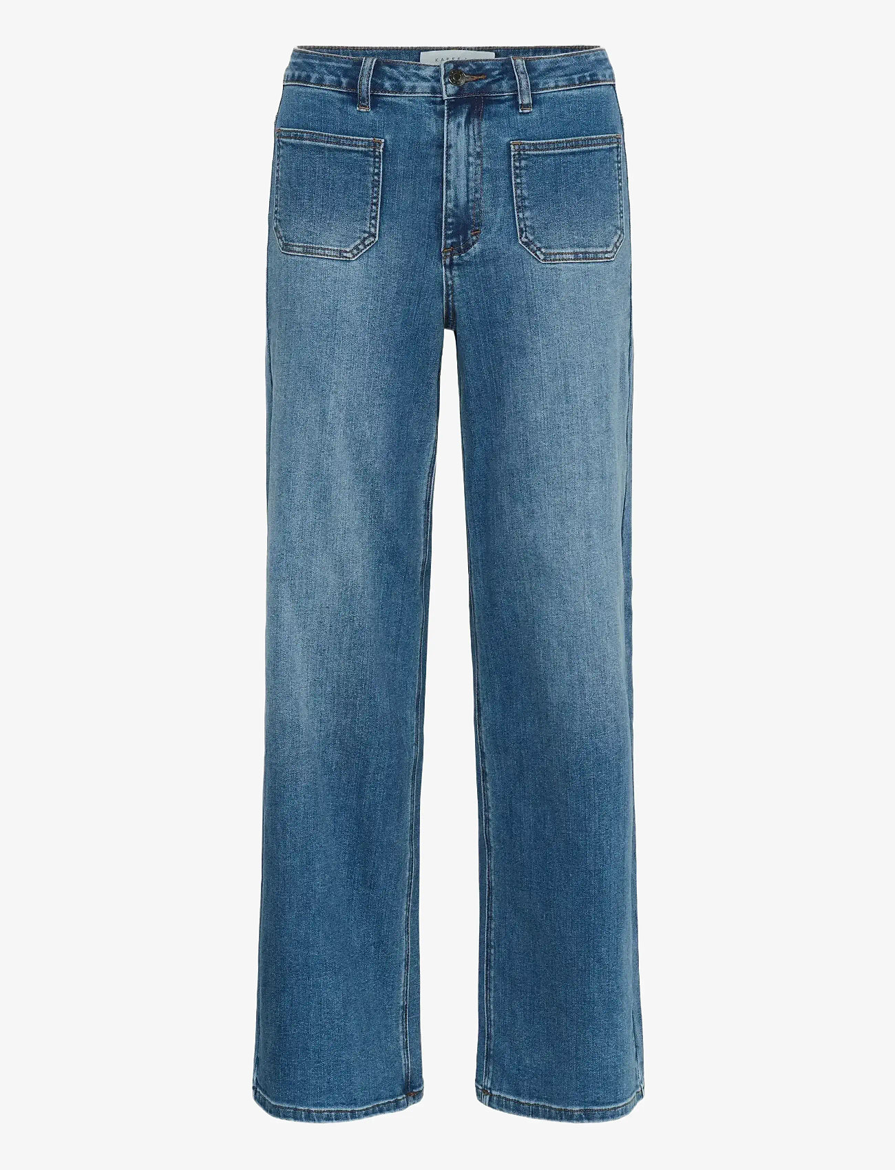 Kaffe - KAbrook HW Reg Fit Jeans - straight jeans - medium blue denim - 1