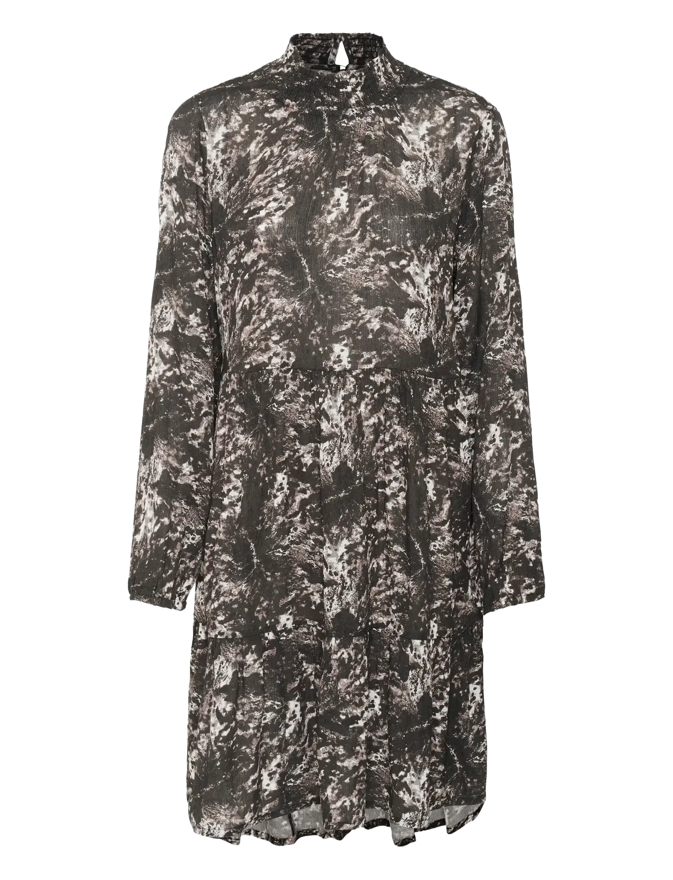 KAFFE Kalinda Amber Kleid Schwarz - 34 - Damen
