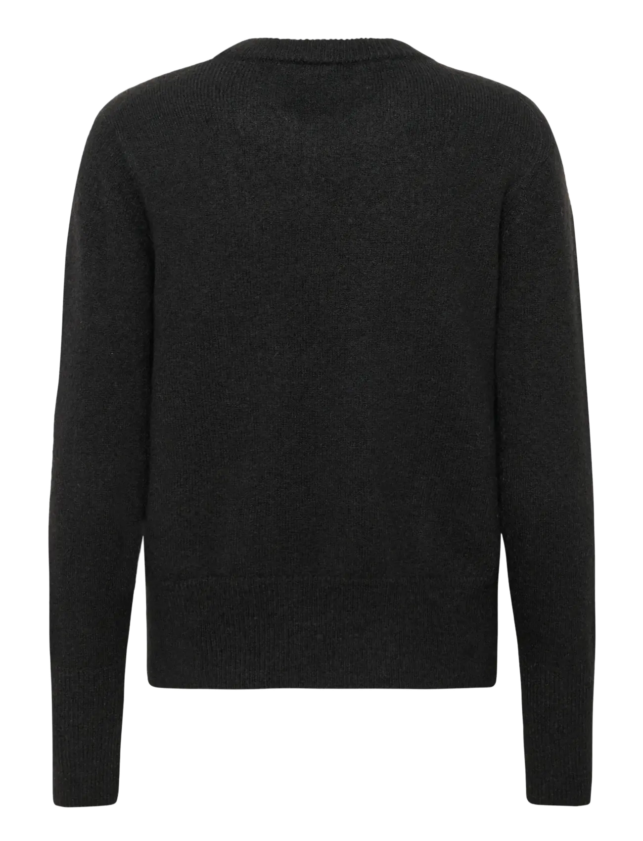 Kaffe - KAniel Crew Neck Pullover - jumpers - black deep - 1