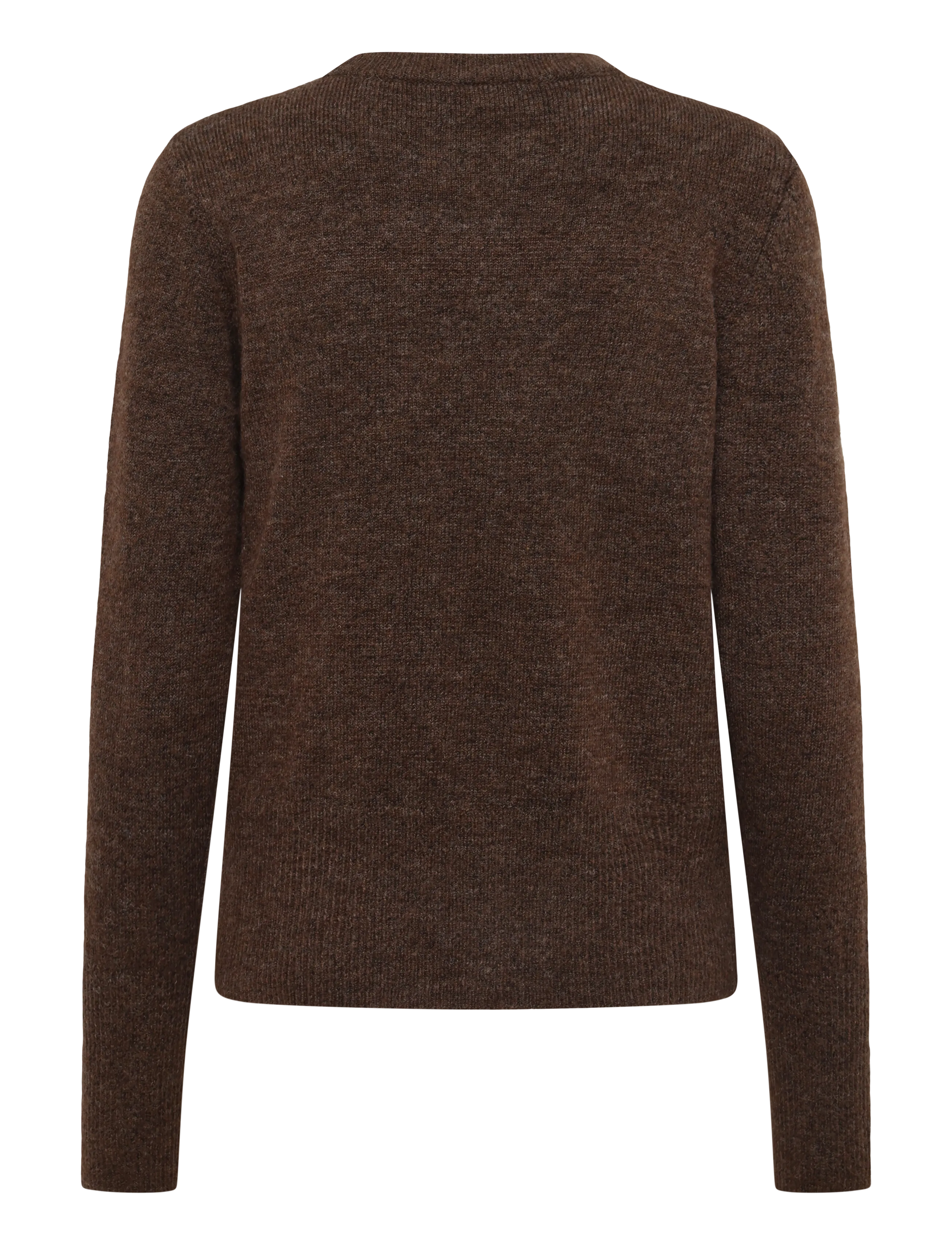 Kaffe - KAniel Crew Neck Pullover - stickade tröjor - carafe melange - 1
