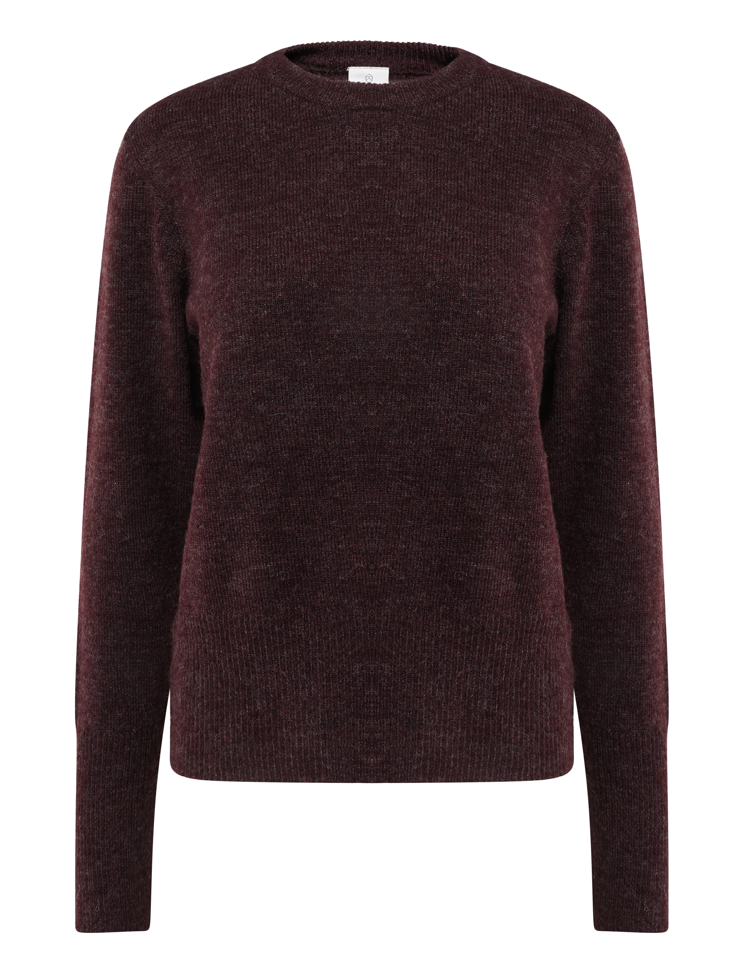 Kaffe KAniel Crew Neck Pullover - Kaffe - FUDGE MELANGE / brown