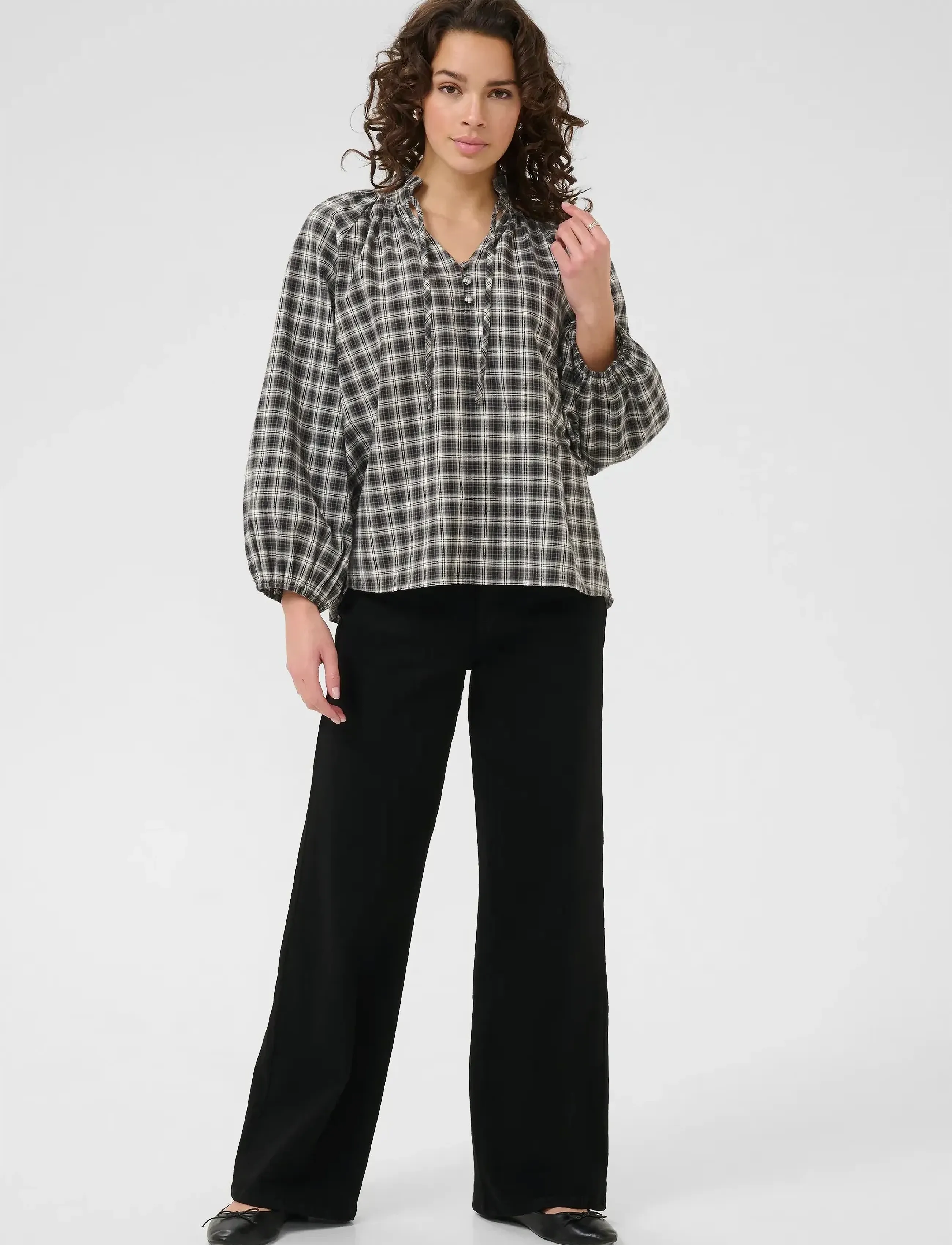 Kaffe Kaelna Blouse blusar dam – bild 2