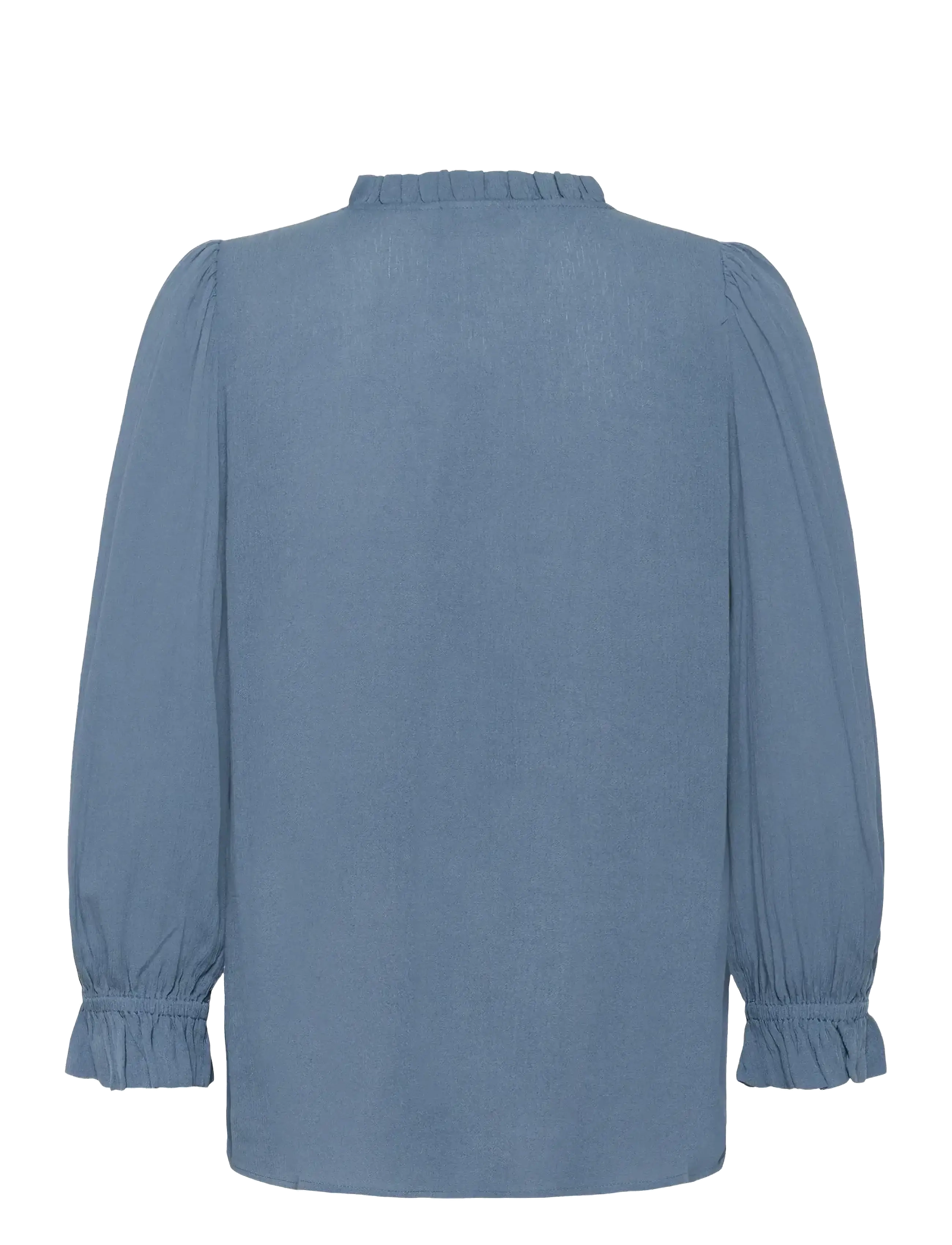 Kaffe - KAliv Amber Blouse - langermede bluser - bering sea - 2