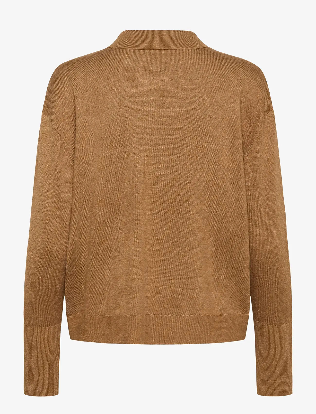 Kaffe - KAlizza Polo Pullover - laveste priser - toasted coconut melange - 2