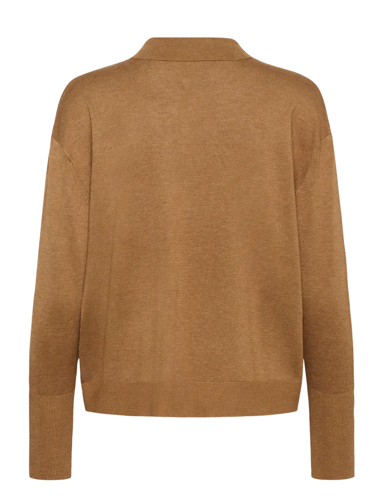 Kaffe - KAlizza Polo Pullover - tröjor - toasted coconut melange - 2