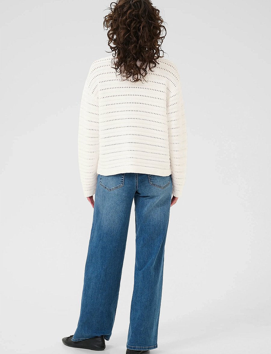 Kaffe - KAdolly Pullover - pullover - chalk - 5