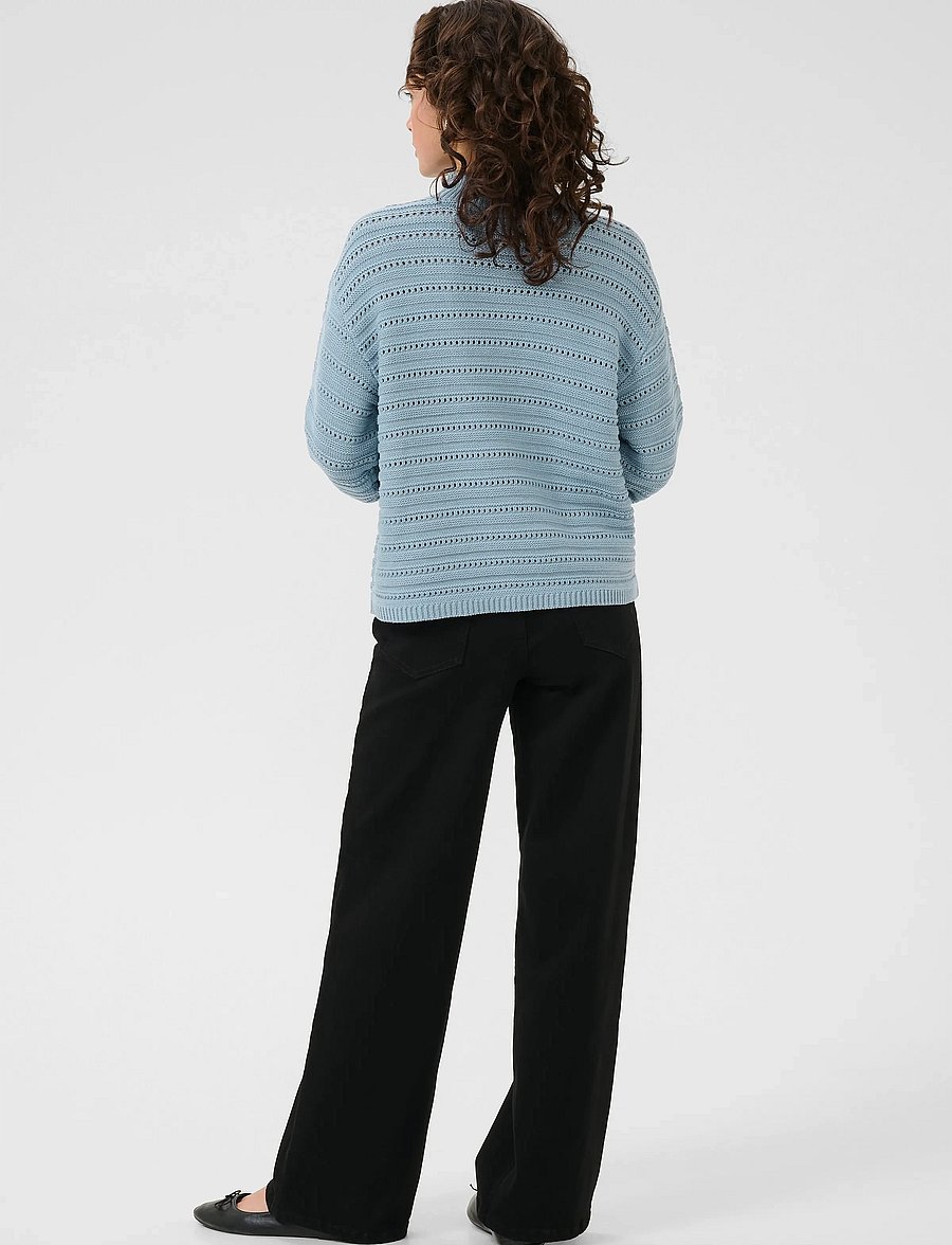 Kaffe - KAdolly Pullover - pullover - windward blue - 4