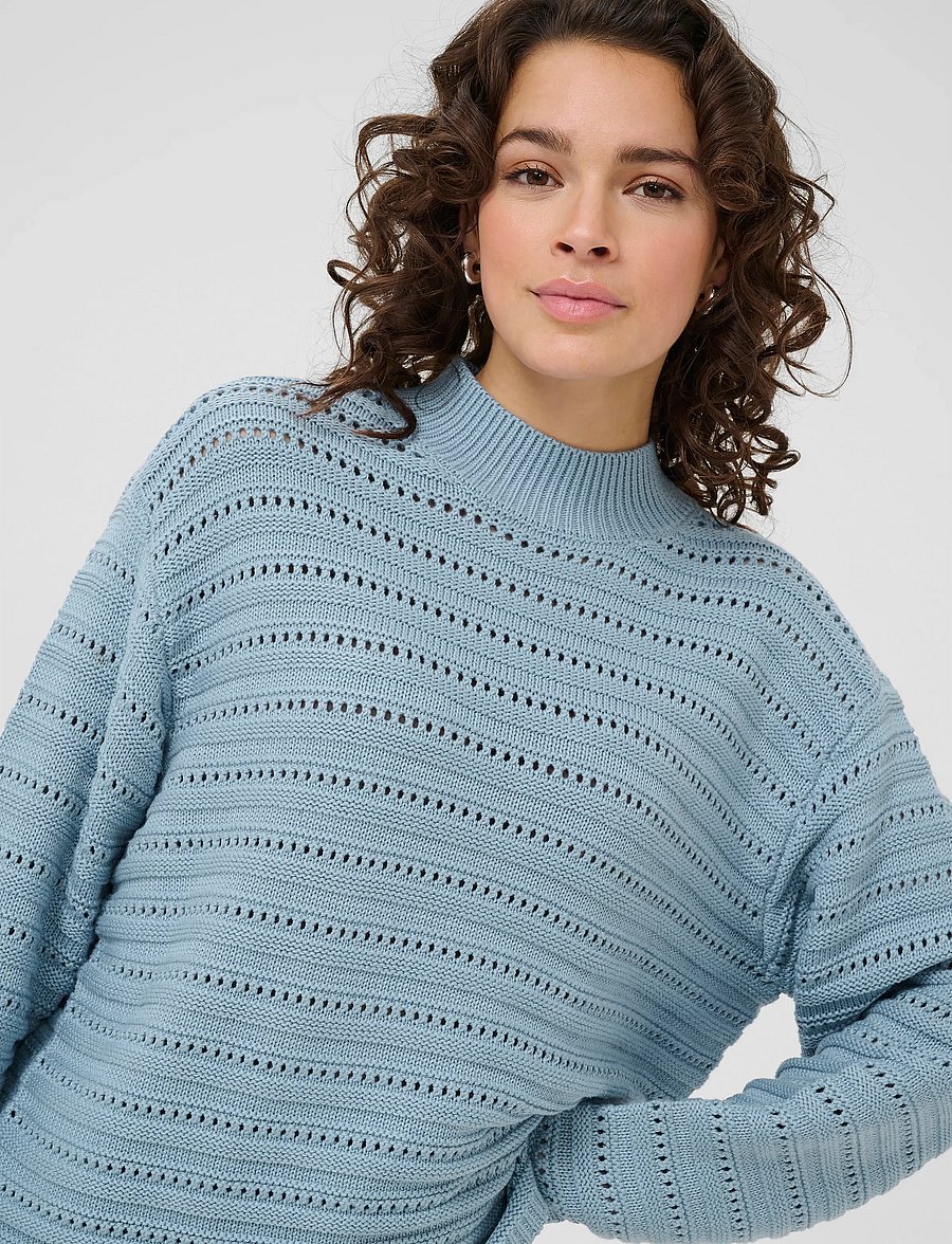 Kaffe - KAdolly Pullover - pullover - windward blue - 5