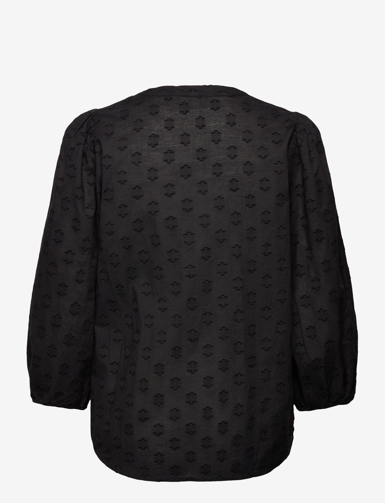 Kaffe - KAenya Blouse 3/4 SL - langärmlige blusen - black deep - 1