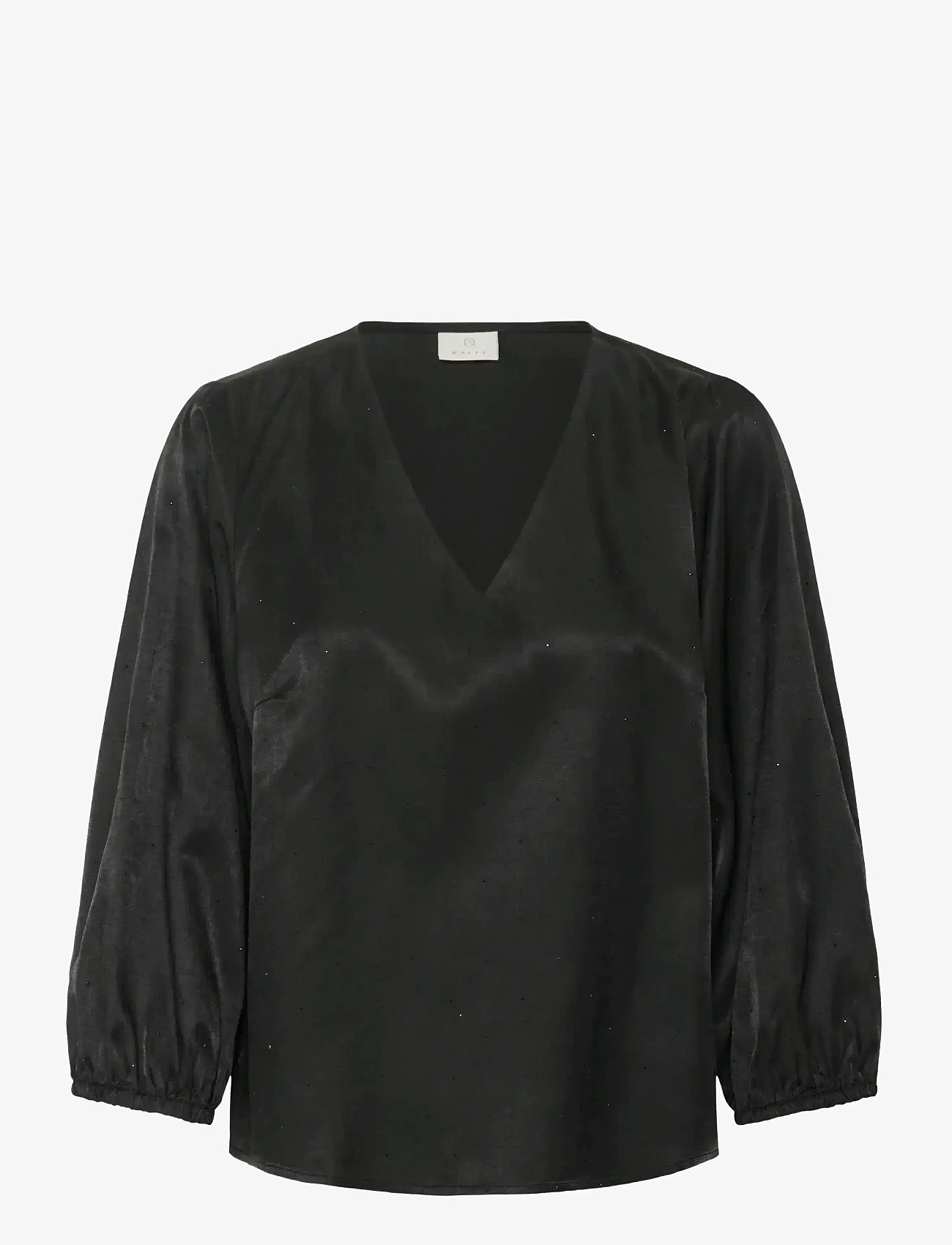 Kaffe - KAida Blouse - pikkade varrukatega pluusid - black deep - 0