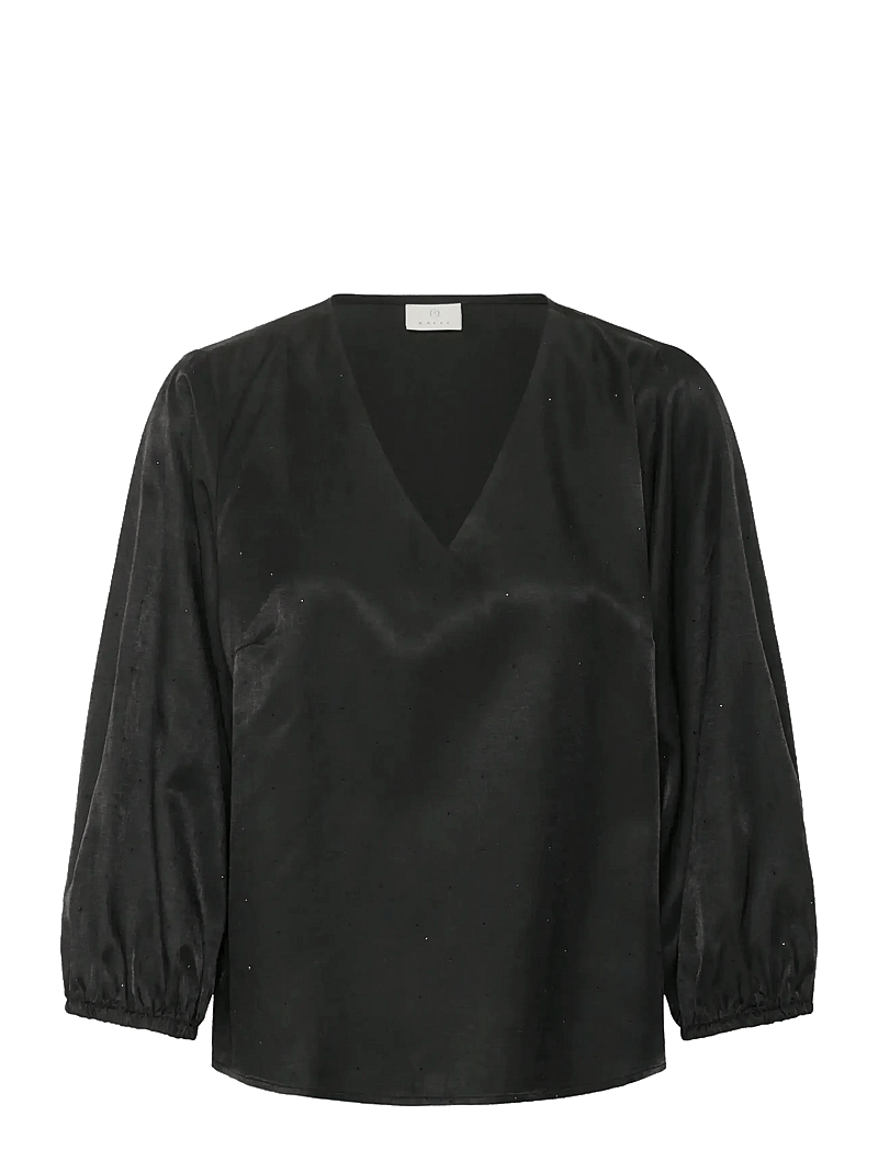 Kaffe - KAida Blouse - pikkade varrukatega pluusid - black deep - 1