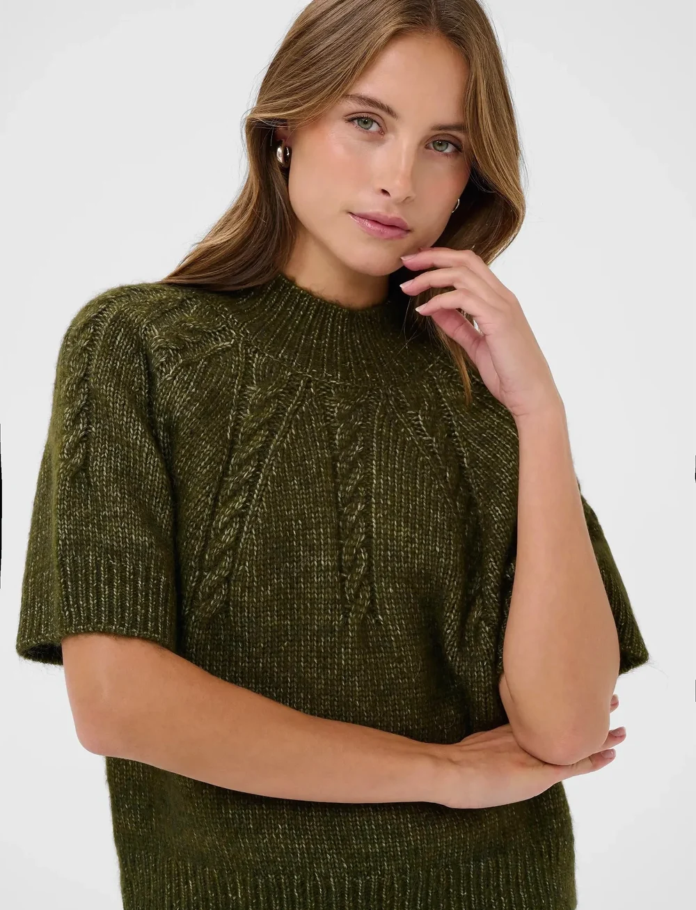Kaffe - KAcuba Pullover - pullover - ivy green melange - 5