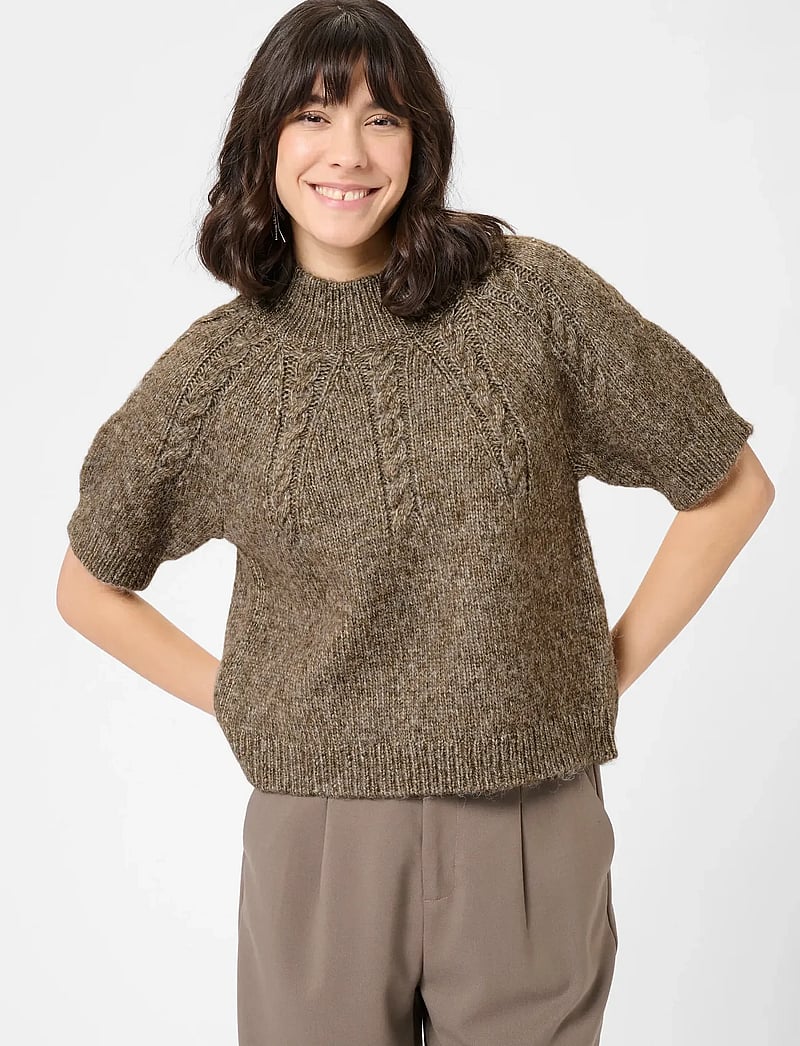 Kaffe - KAcuba Pullover - sviitrid - morel melange - 0