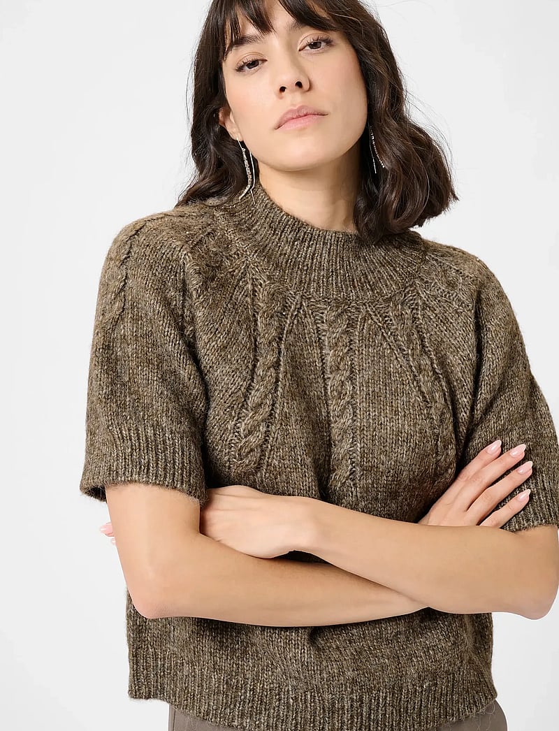 Kaffe - KAcuba Pullover - sviitrid - morel melange - 5