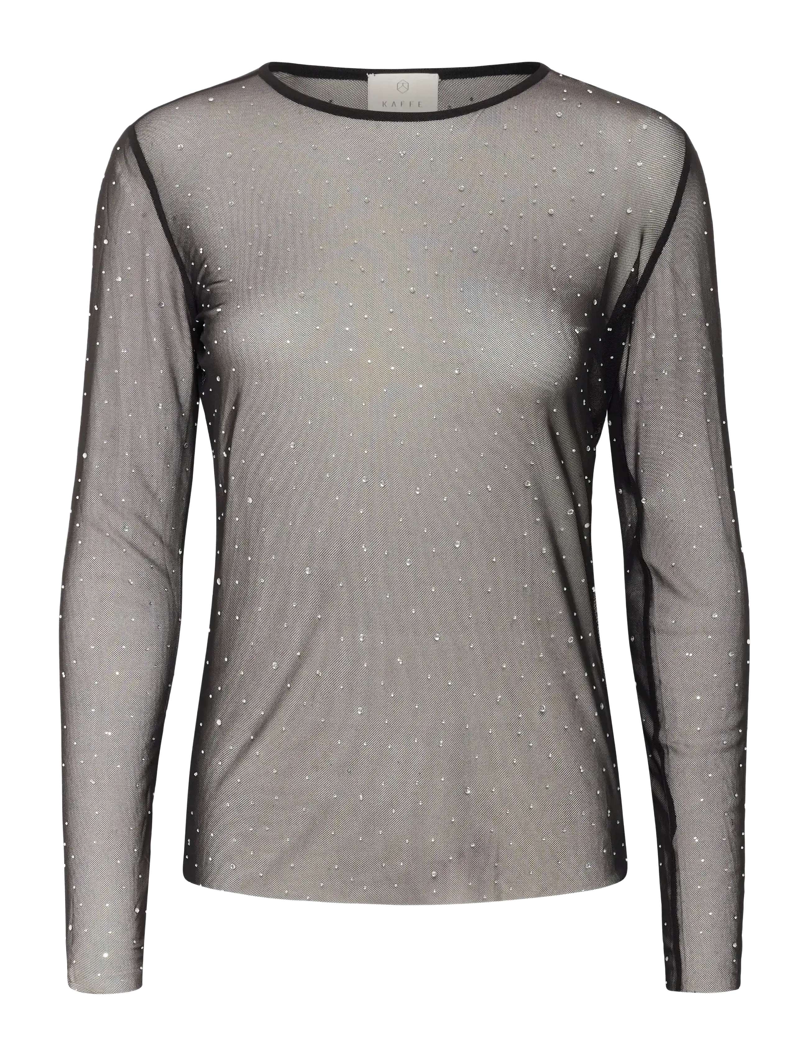 Kaffe KAstinna T-Shirt - Transitional Layering - BLACK DEEP CC / black