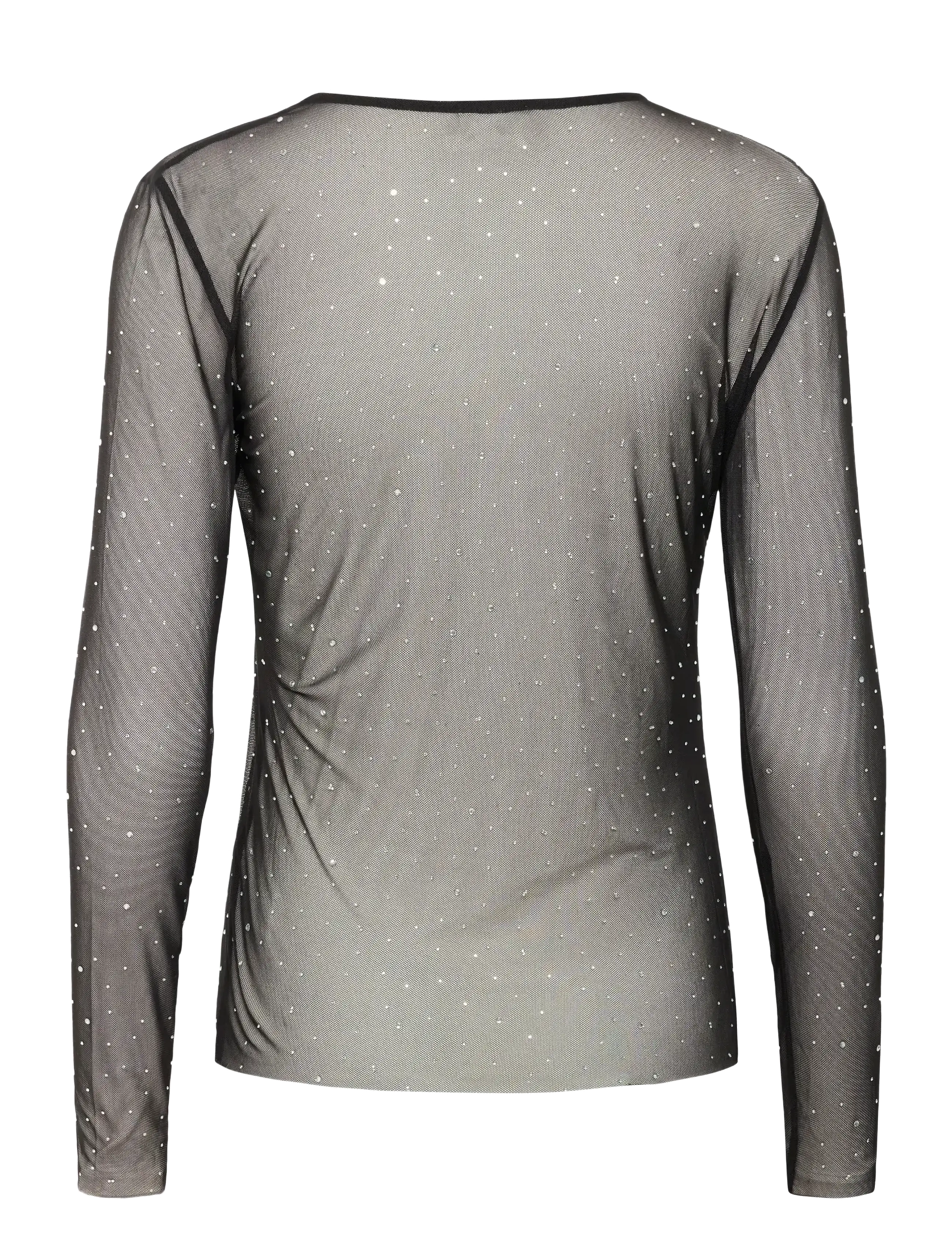 Kaffe - KAstinna T-Shirt - pikkade varrukatega alussärgid - black deep cc - 2