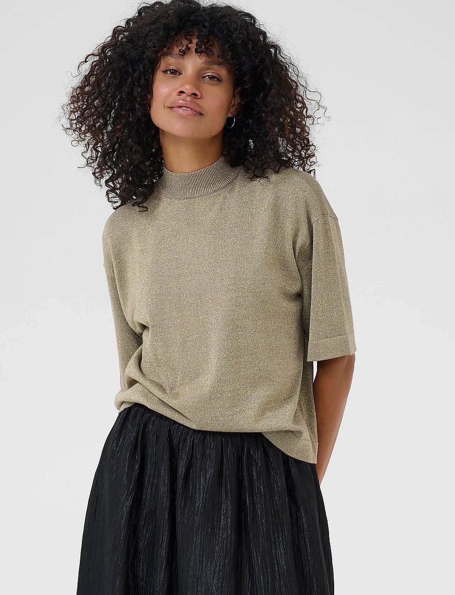 Kaffe - KAregina Turtleneck Pullover - rúllukragar - morel - 0