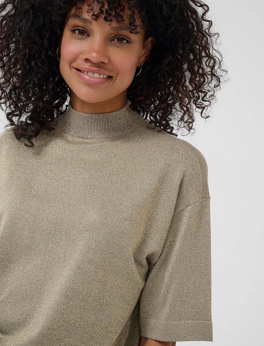 Kaffe - KAregina Turtleneck Pullover - rúllukragar - morel - 5