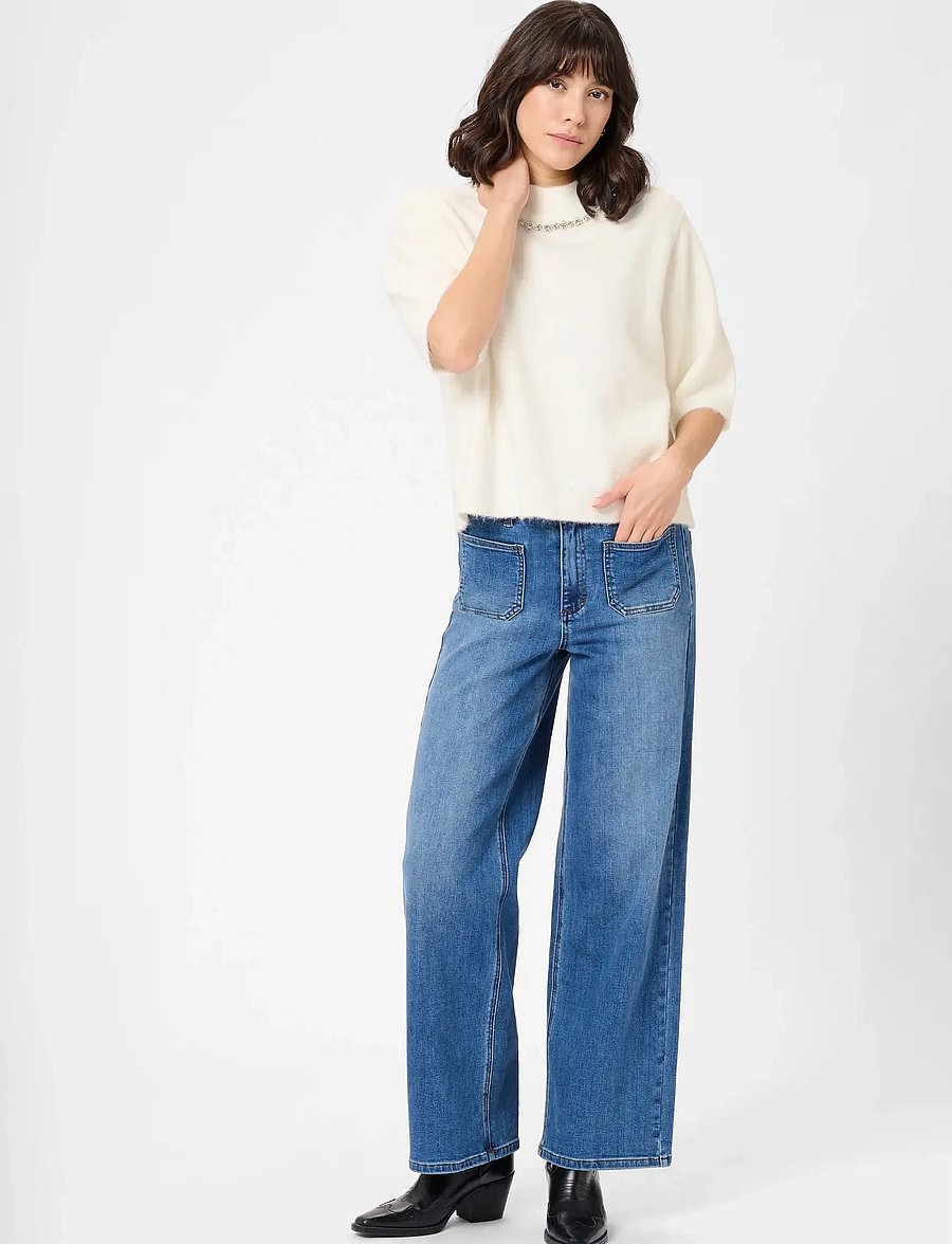 Kaffe - KAmerina Pullover - kampsunid - chalk - 3