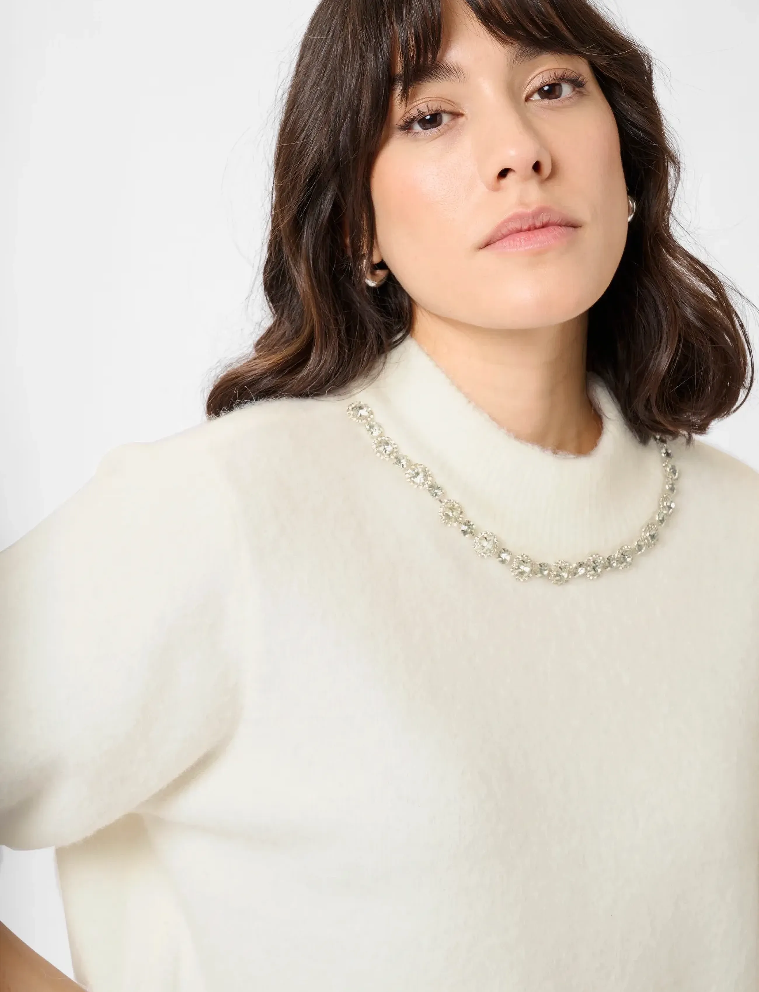 Kaffe - KAmerina Pullover - trøjer - chalk - 5