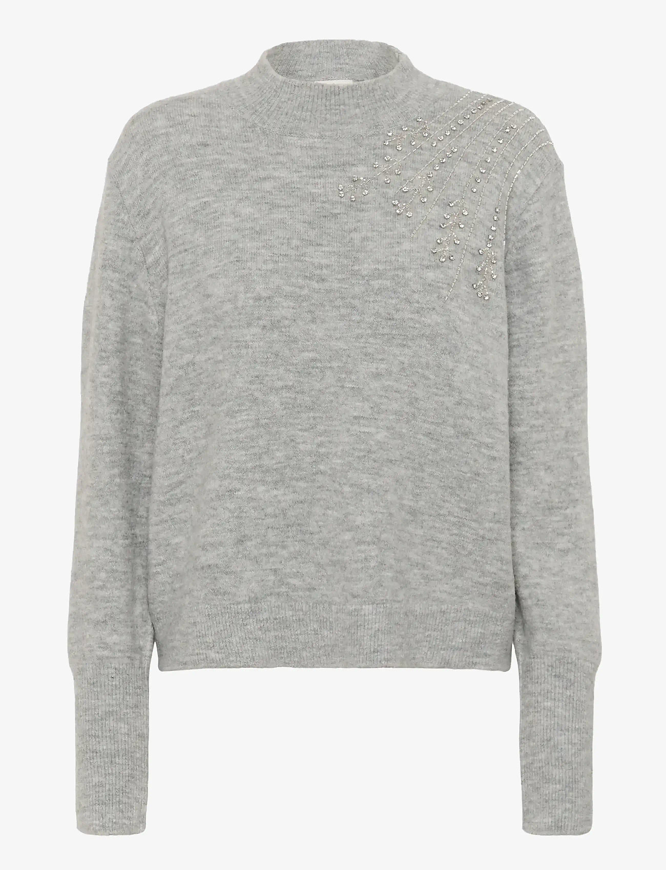 Kaffe - KAstary Pullover - autumn clothing - light grey melange - 0