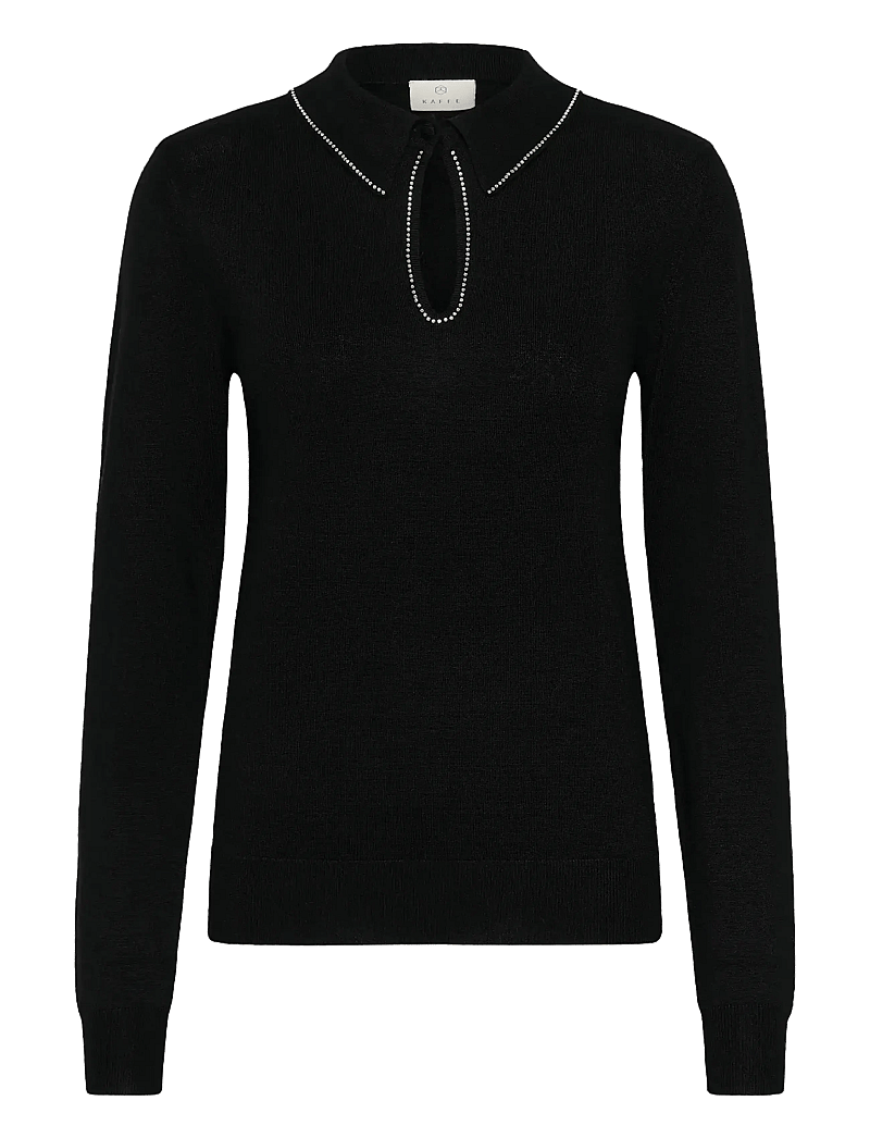 Kaffe - KAjada Polo Pullover - pullover - black deep - 1