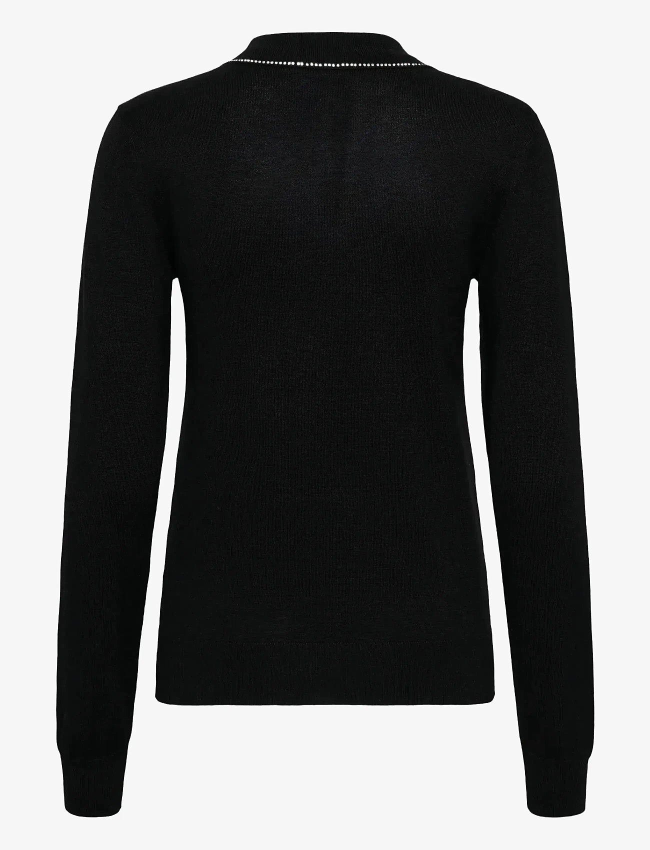 Kaffe - KAjada Polo Pullover - poloer - black deep - 1