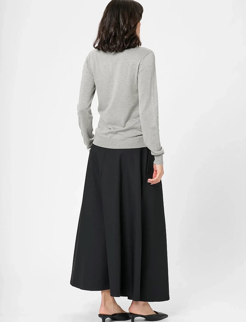 Kaffe - KAjada Polo Pullover - pullover - grey melange - 4