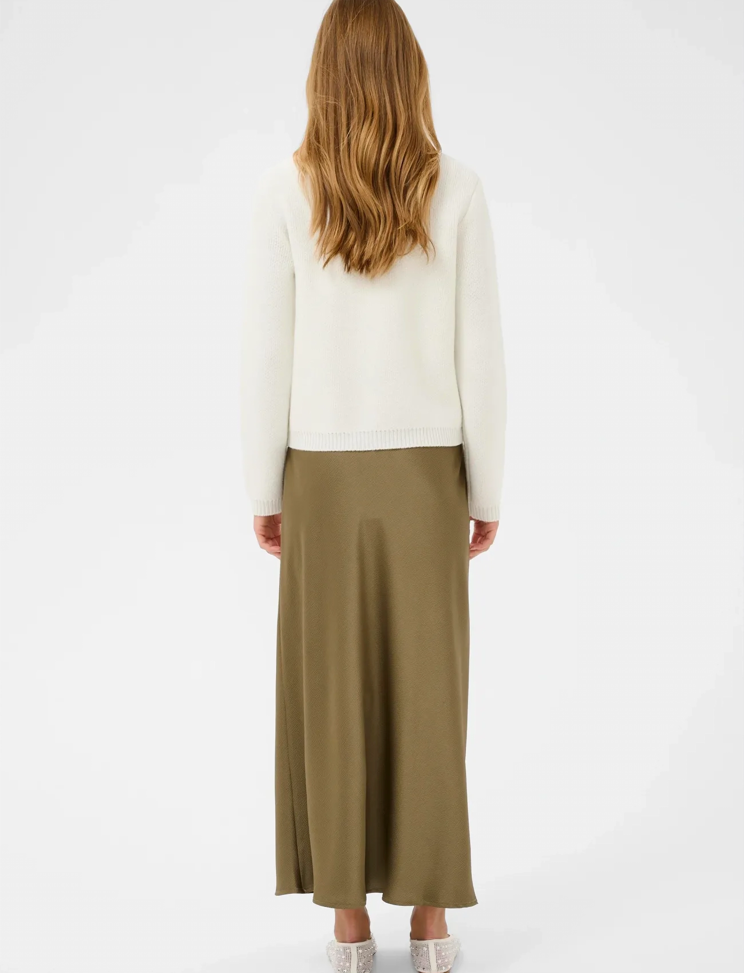 Kaffe - KAbowie Cardigan - koftor - chalk - 4