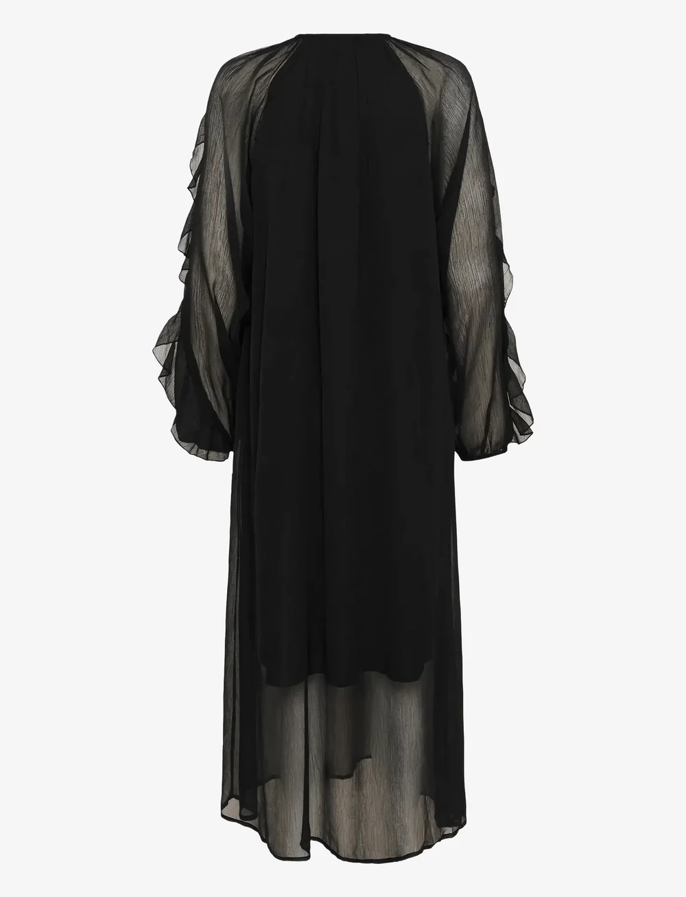 Kaffe - KAmila Chiffon Dress - festklänningar - black deep - 2