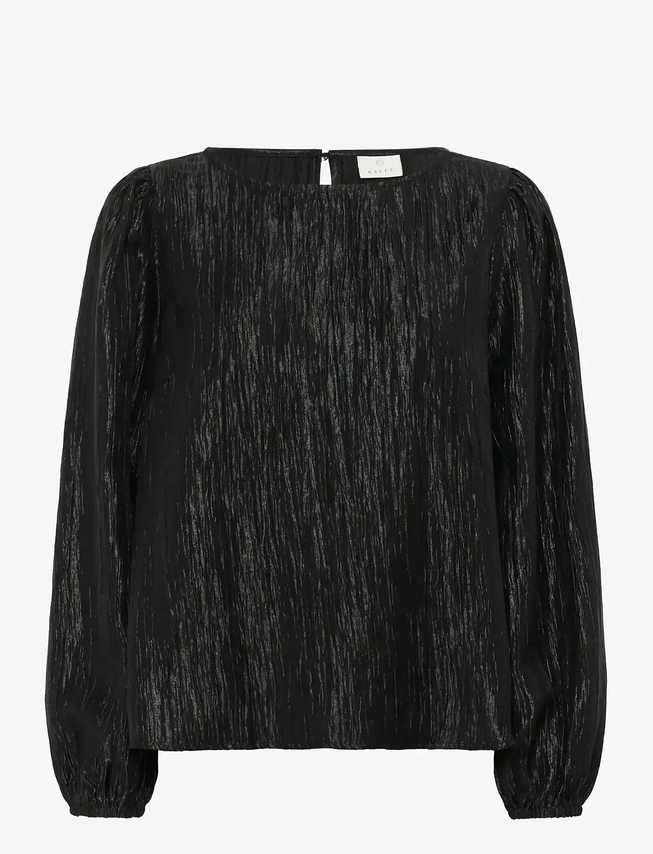 Kaffe - KArizz Blouse - pikkade varrukatega pluusid - black deep - 0