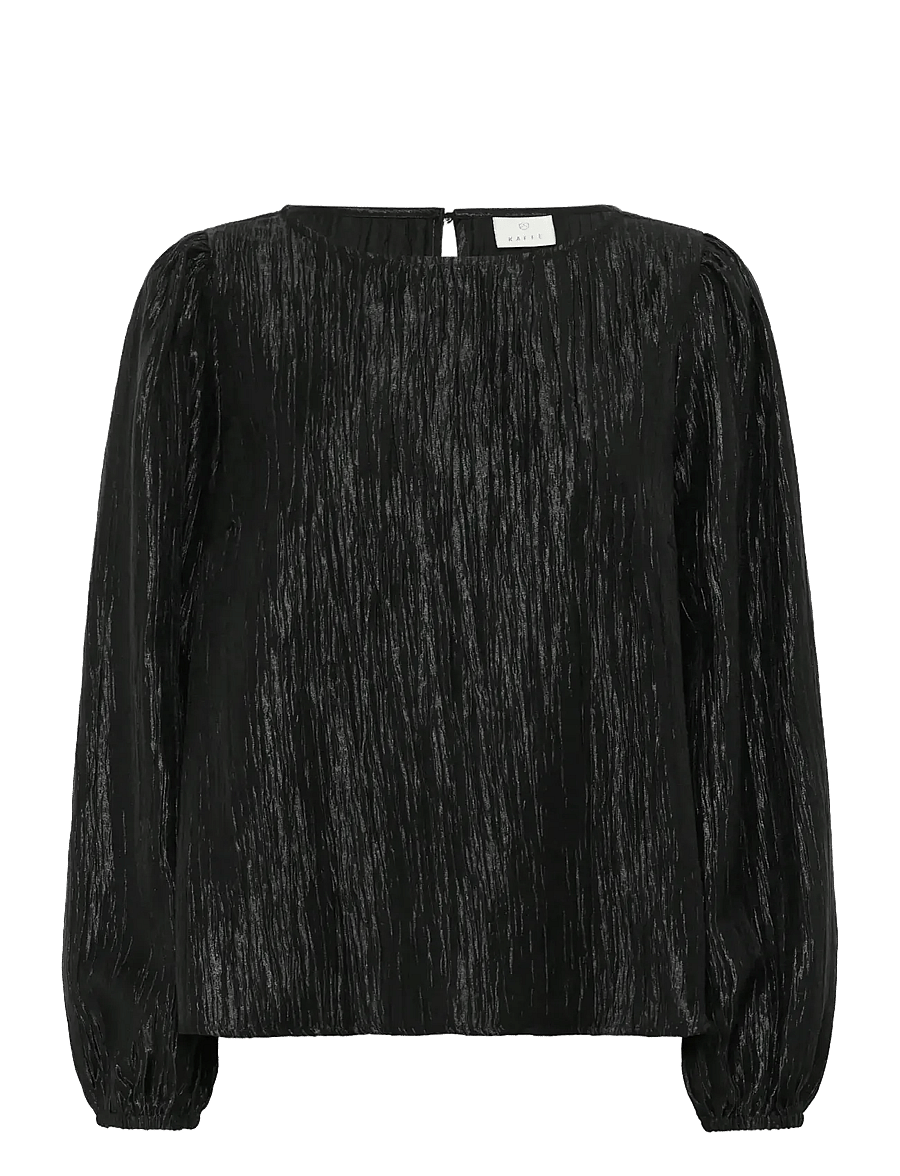 Kaffe - KArizz Blouse - langärmelige blusen - black deep - 1