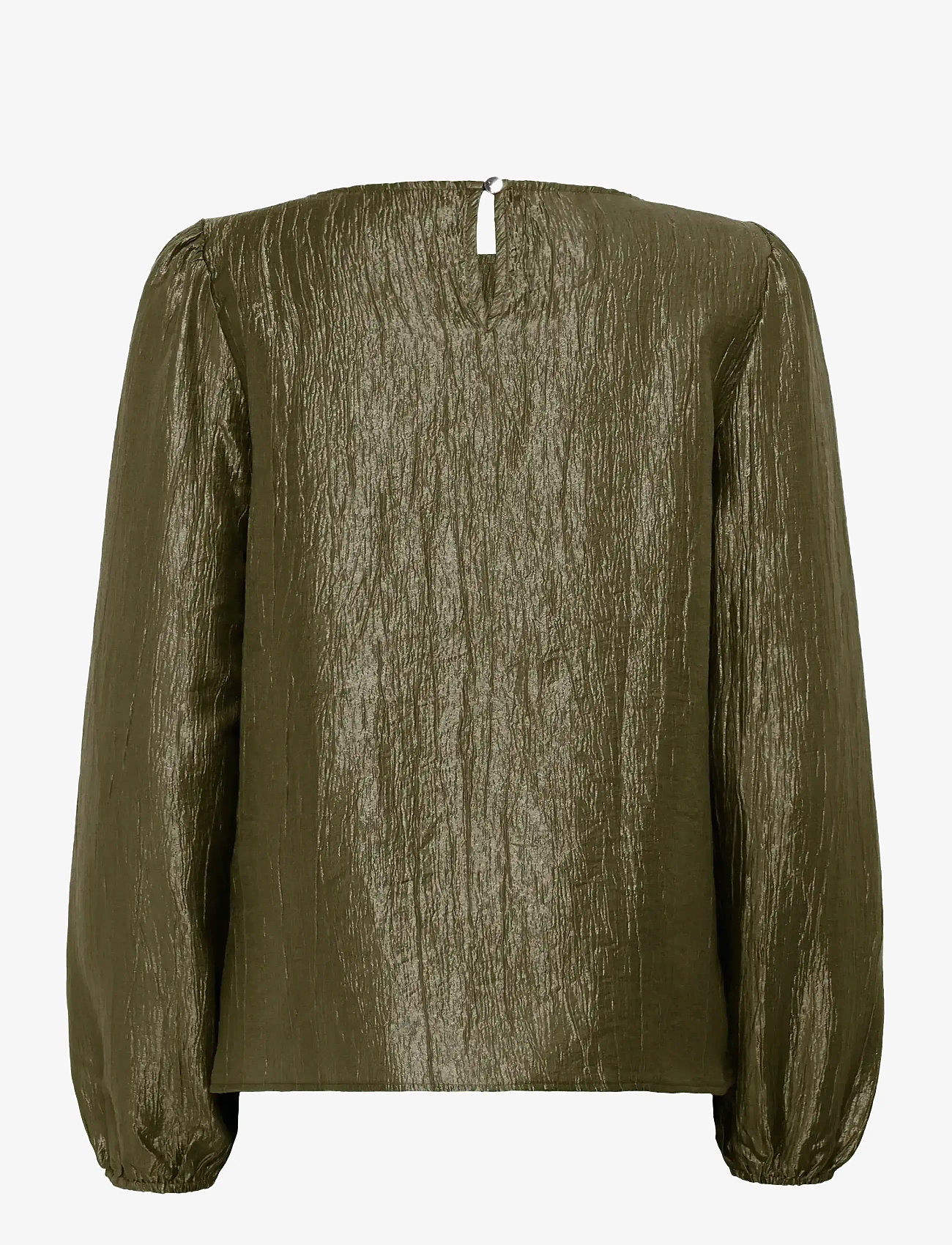 Kaffe - KArizz Blouse - langærmede bluser - ivy green - 1