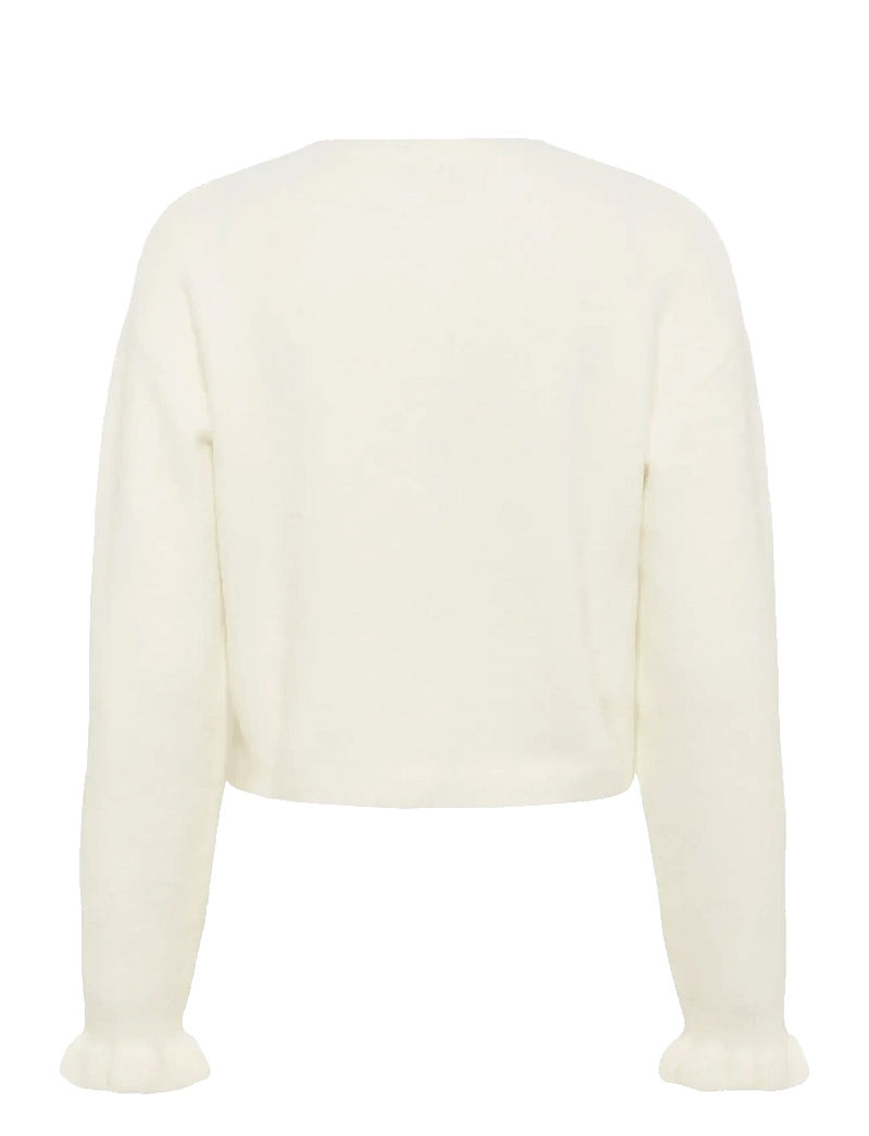 Kaffe - KAcourson Knit Cardigan - kardiganid - chalk - 2