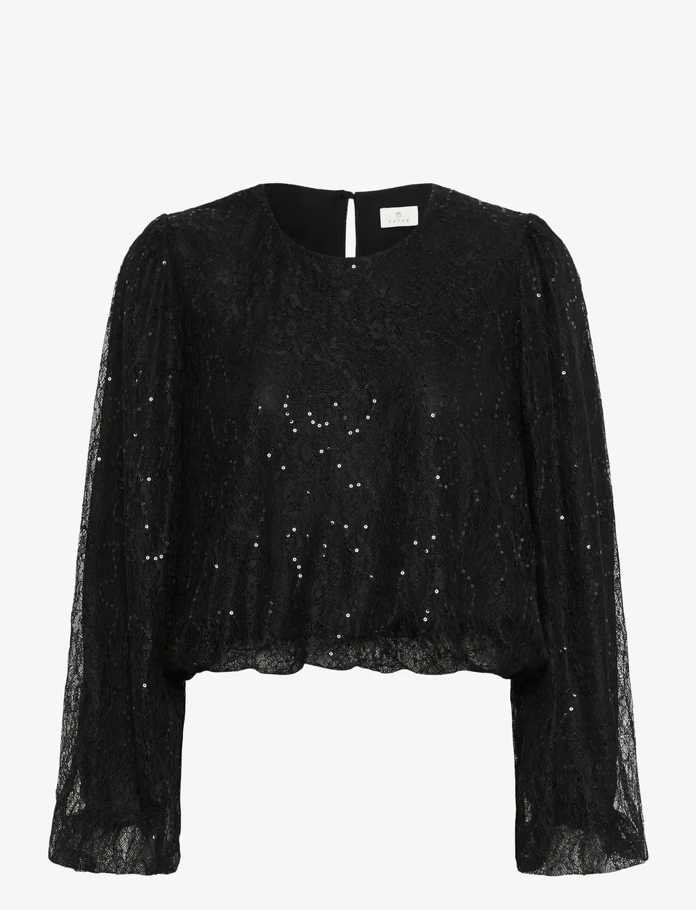 Kaffe - KAotilia Blouse - langærmede bluser - black deep - 1