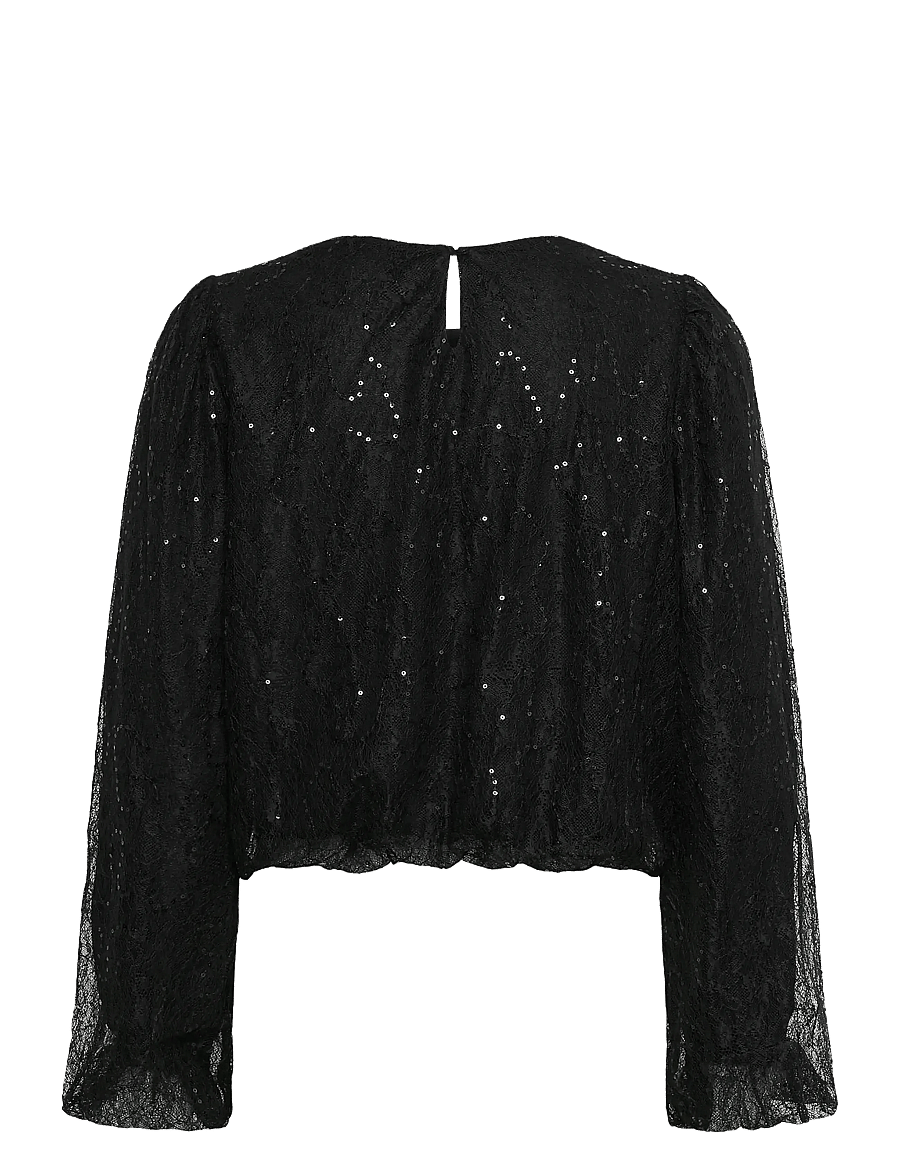 Kaffe - KAotilia Blouse - langärmelige blusen - black deep - 2