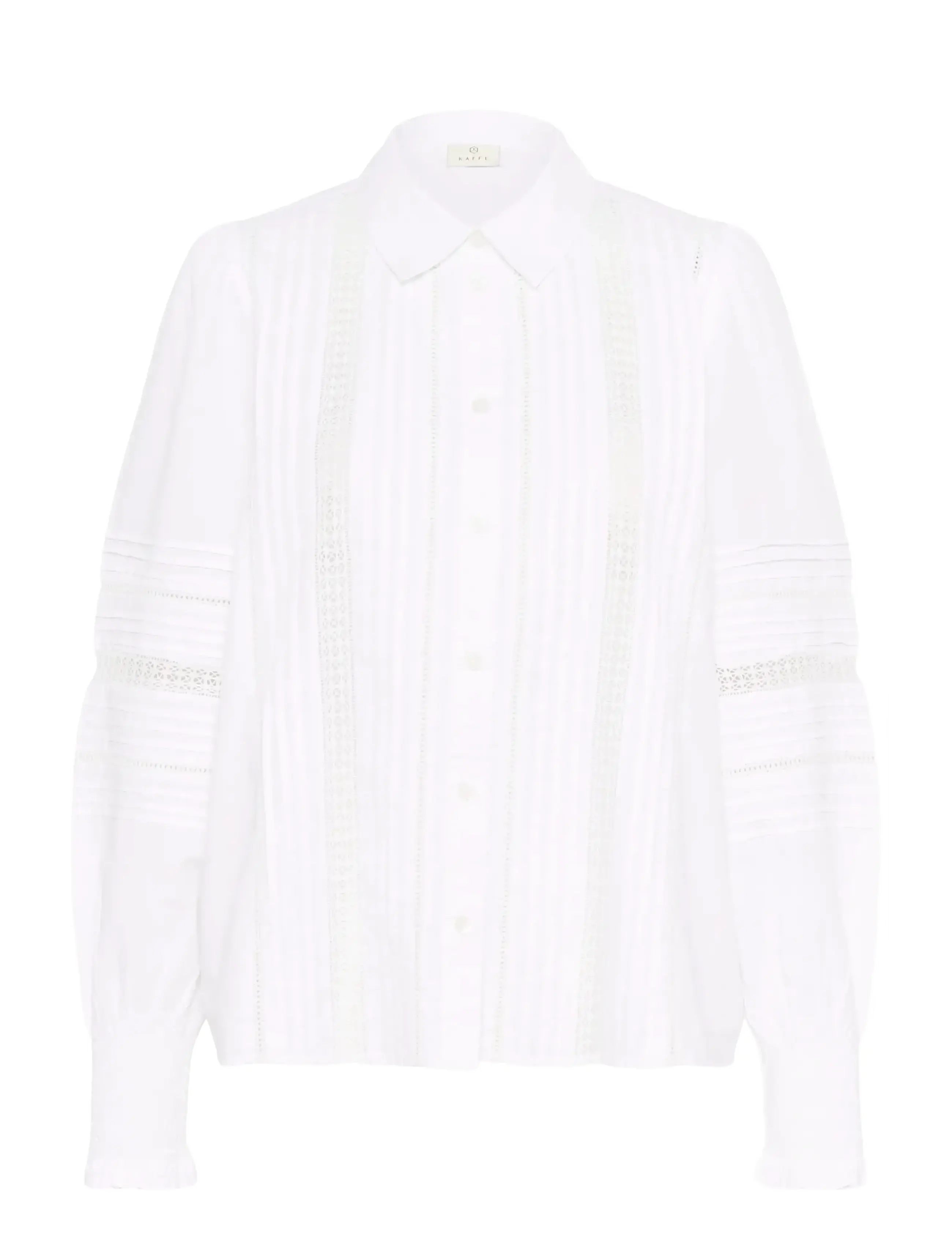 KAFFE Kabella Shirt Weiß - 44 - Damen